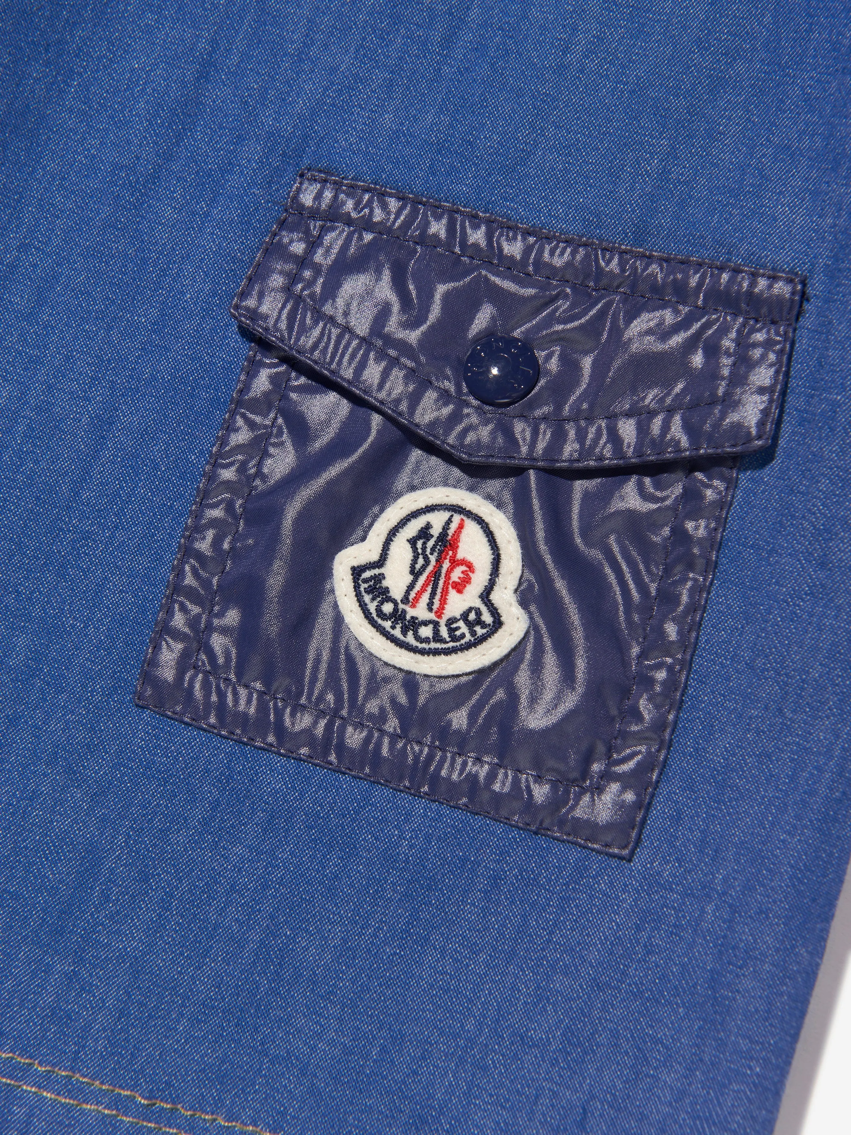 Moncler Enfant Babykleid in Blau