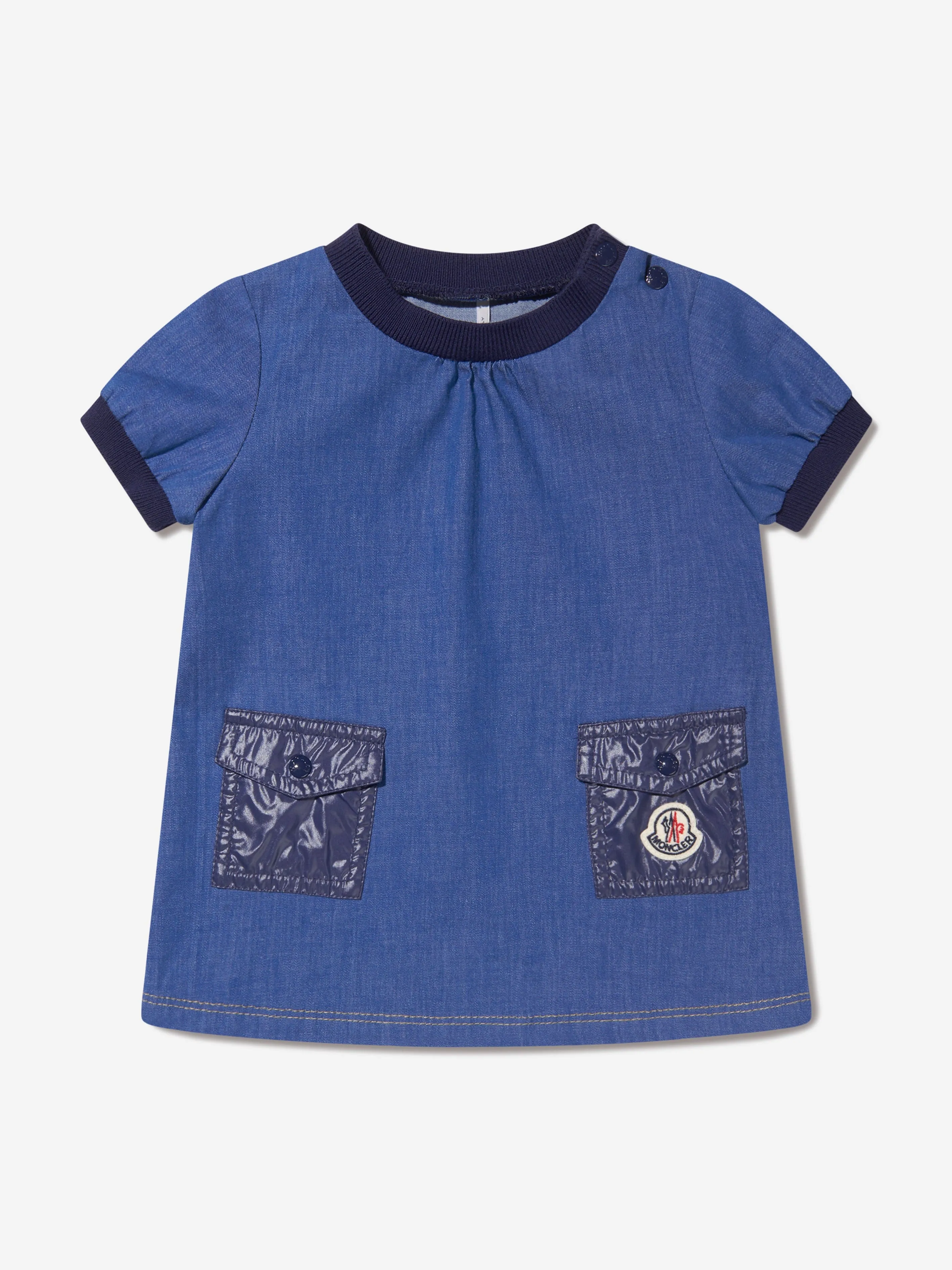 Moncler Enfant Babykleid in Blau