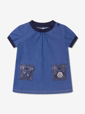 Moncler Enfant Babykleid in Blau