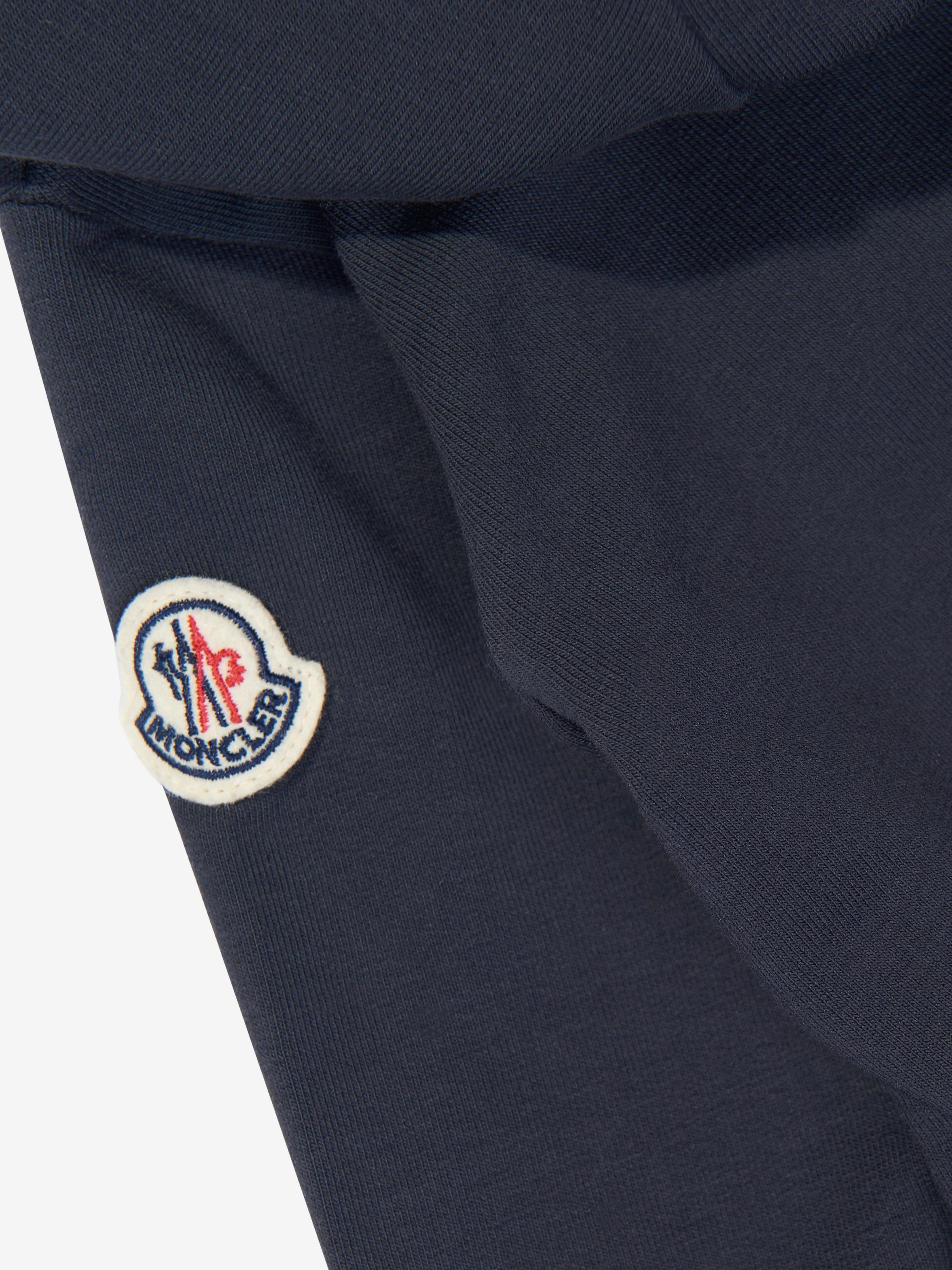 Moncler Enfant Baby Girls Kapuzenpullover-Kleid in Marineblau