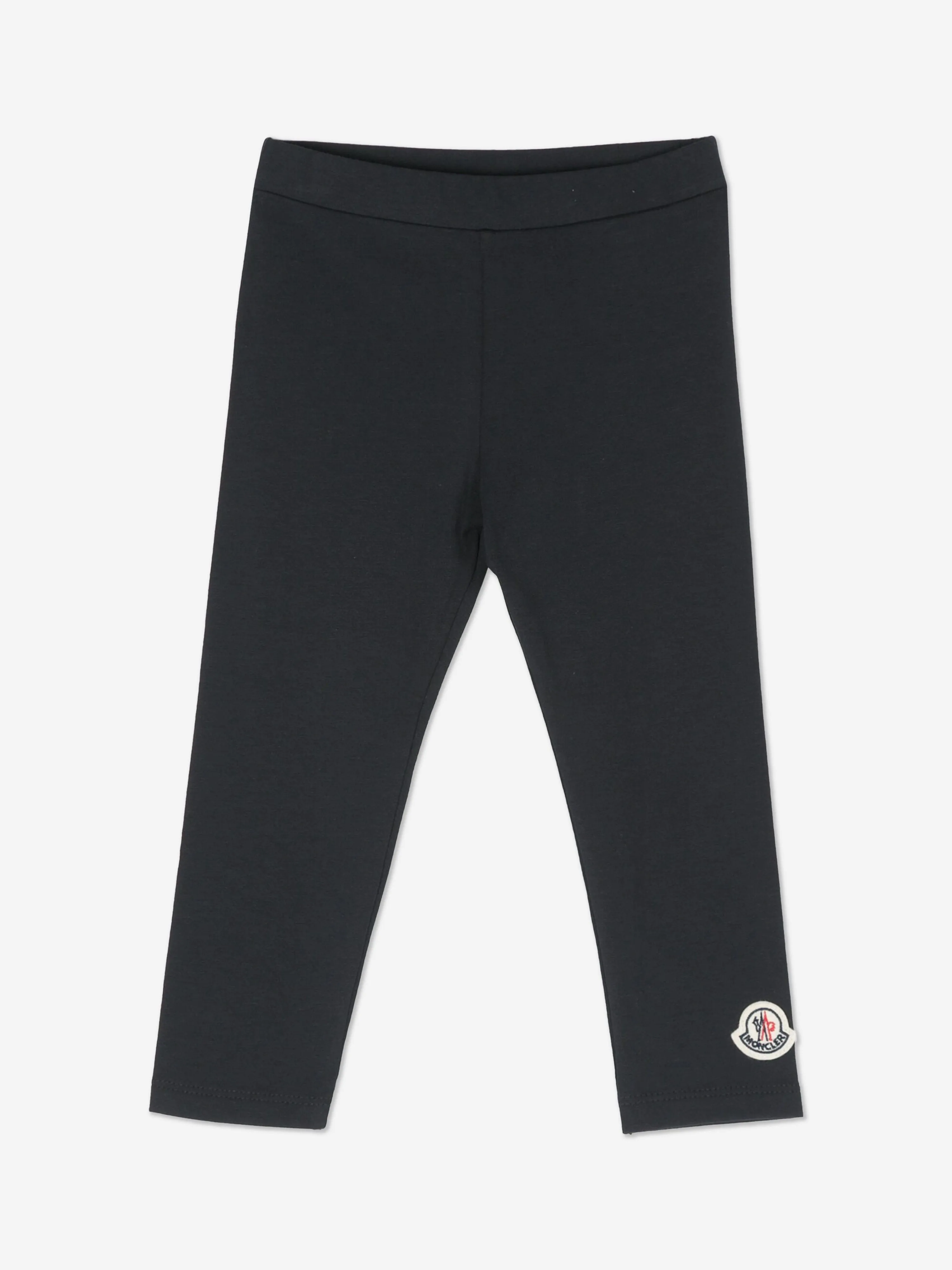 Moncler Enfant Baby Girls Logo-Leggings in Marineblau