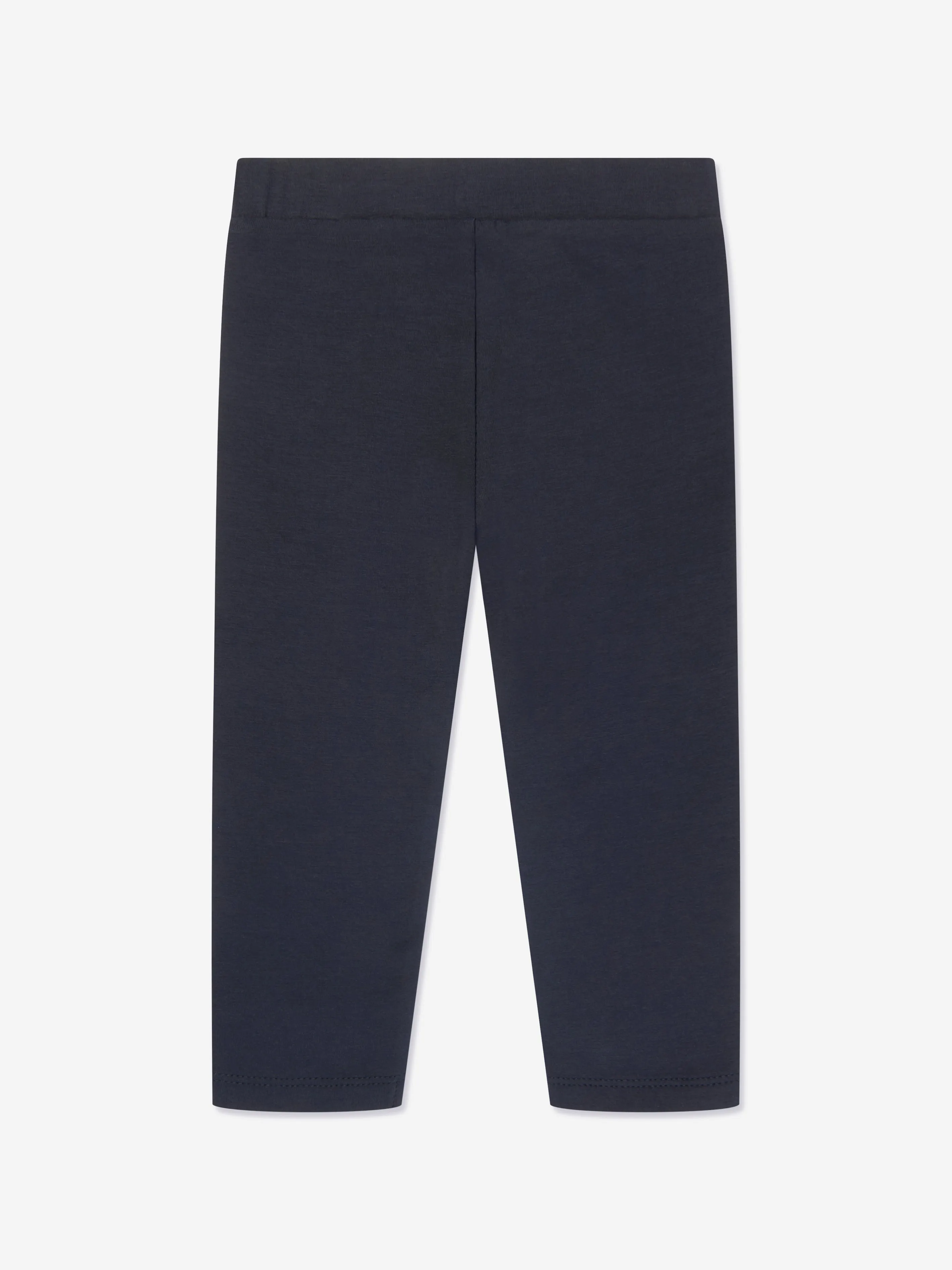 Moncler Enfant Baby Girls Logo-Leggings in Marineblau