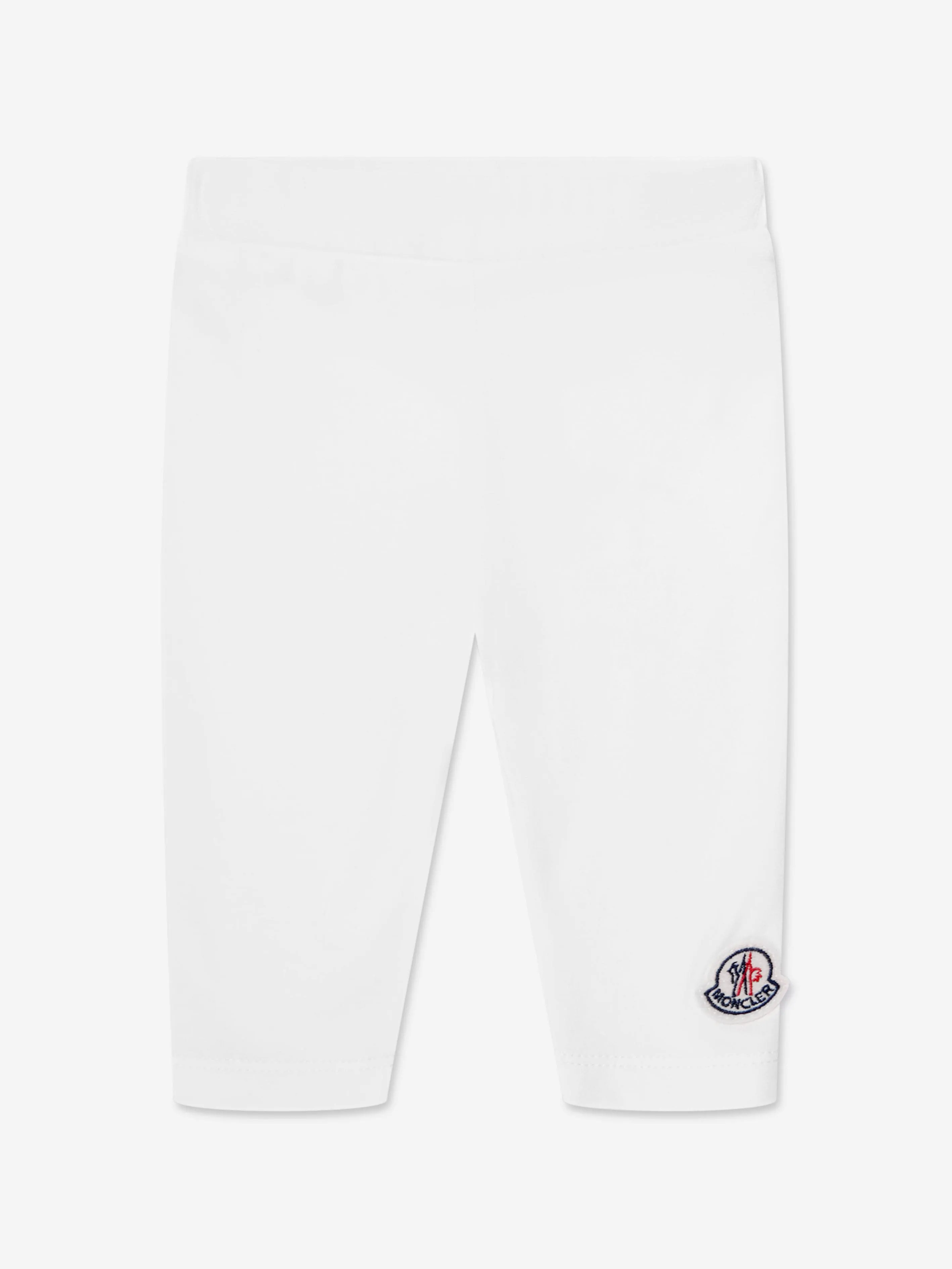 Moncler Enfant Baby Girls Logo-Leggings in Weiß