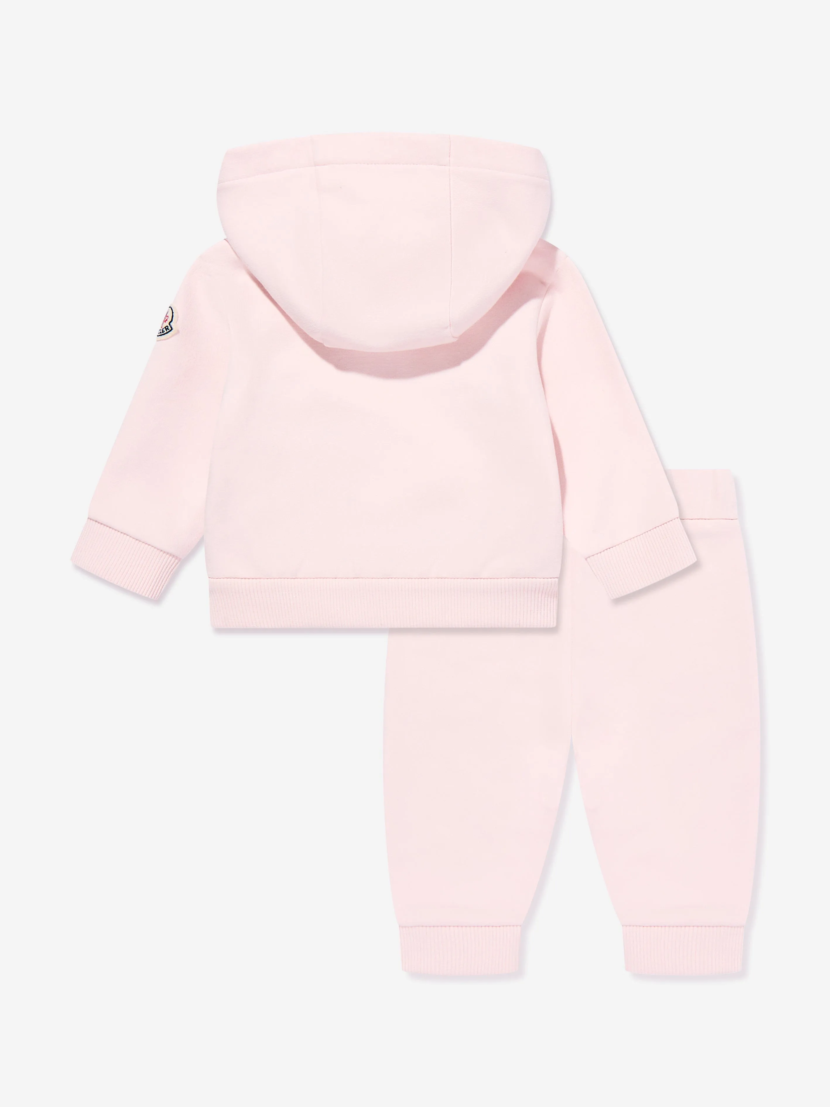 Moncler Enfant Baby Girls Logo Tracksuit in Rosa