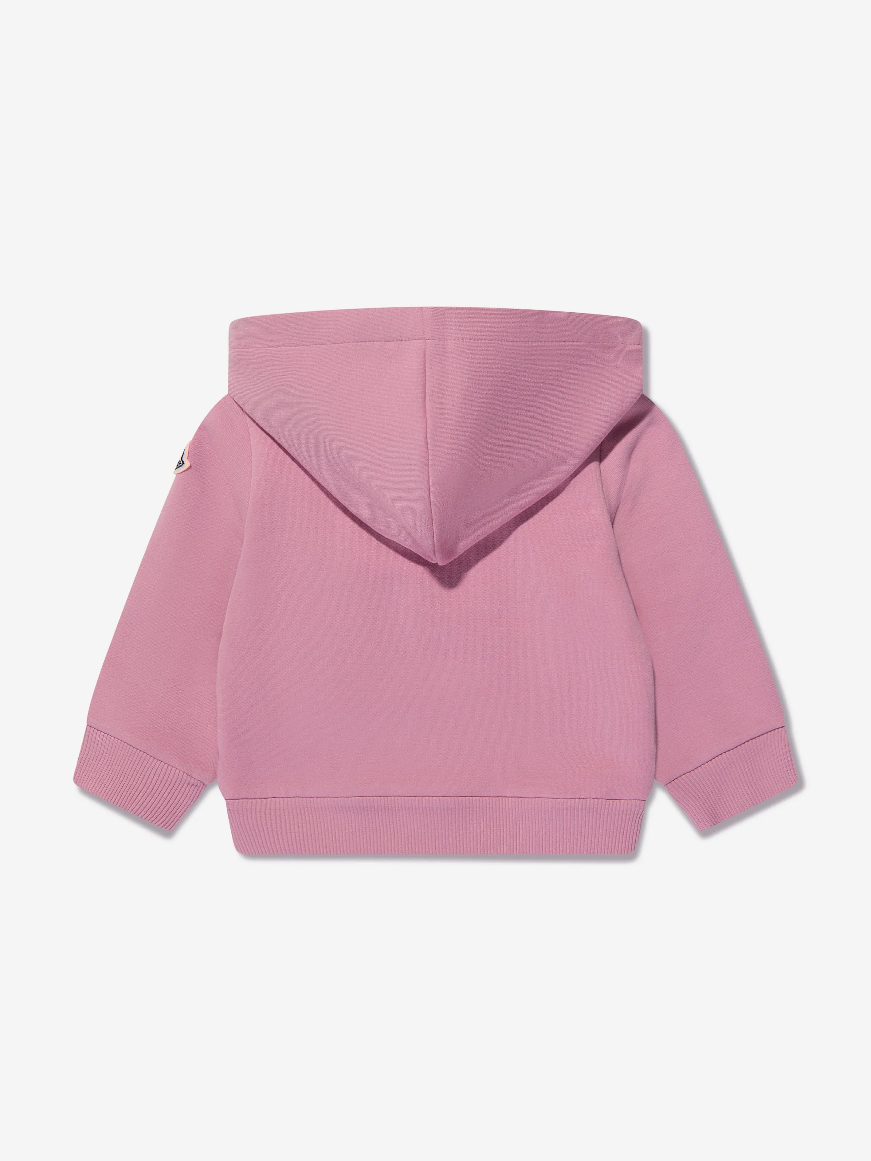 Moncler Enfant Baby Girls Logo Reißverschluss-Oberteil in Rosa