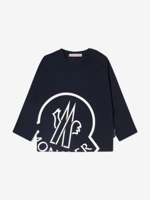 Moncler Enfant Langarm-T-Shirt für Baby-Mädchen