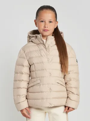 Moncler Enfant Mädchen Daunengefütterte Egisto Jacke in Beige