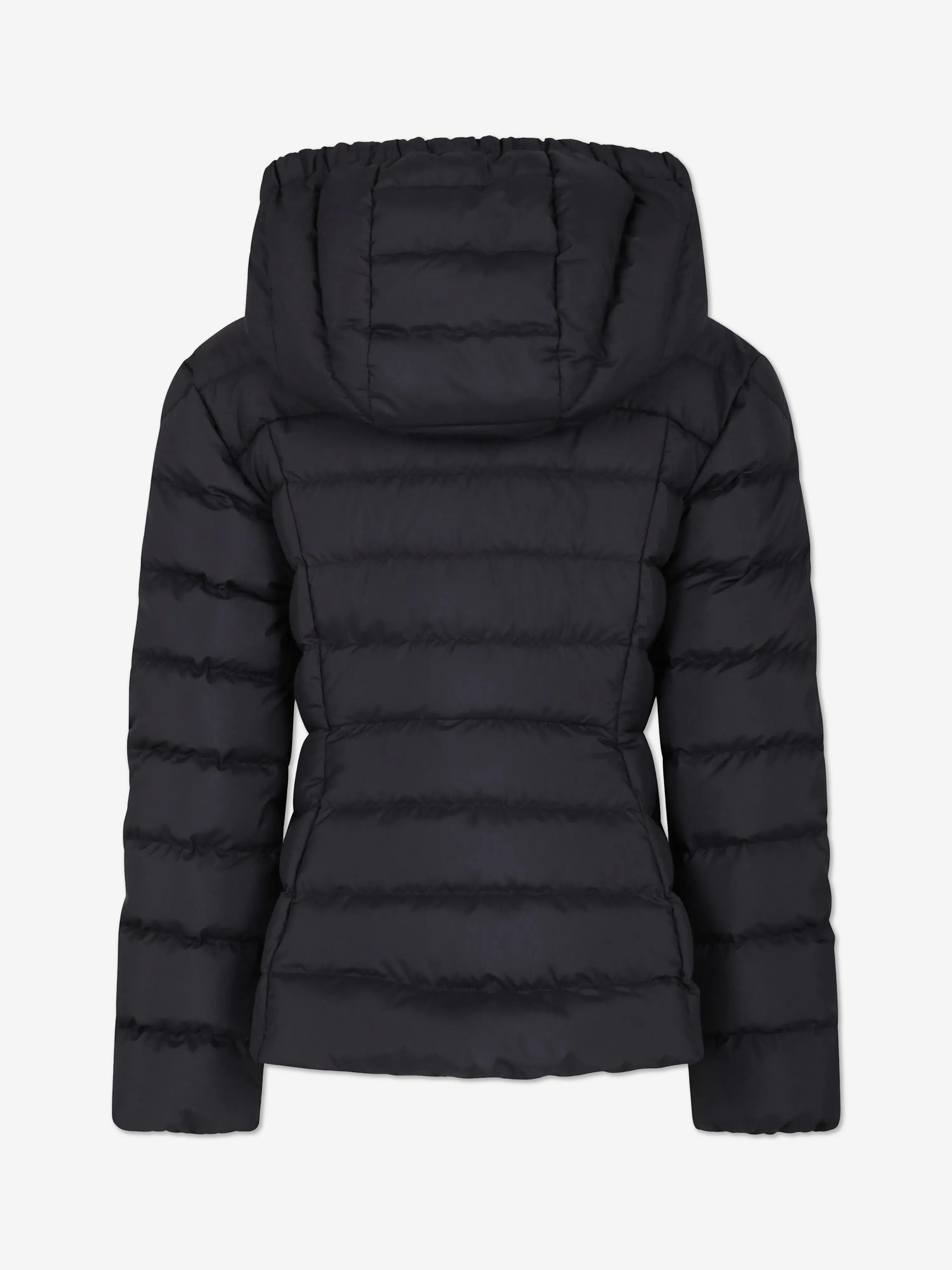 Moncler Enfant Mädchen Daunengefütterte Egisto Jacke in Schwarz
