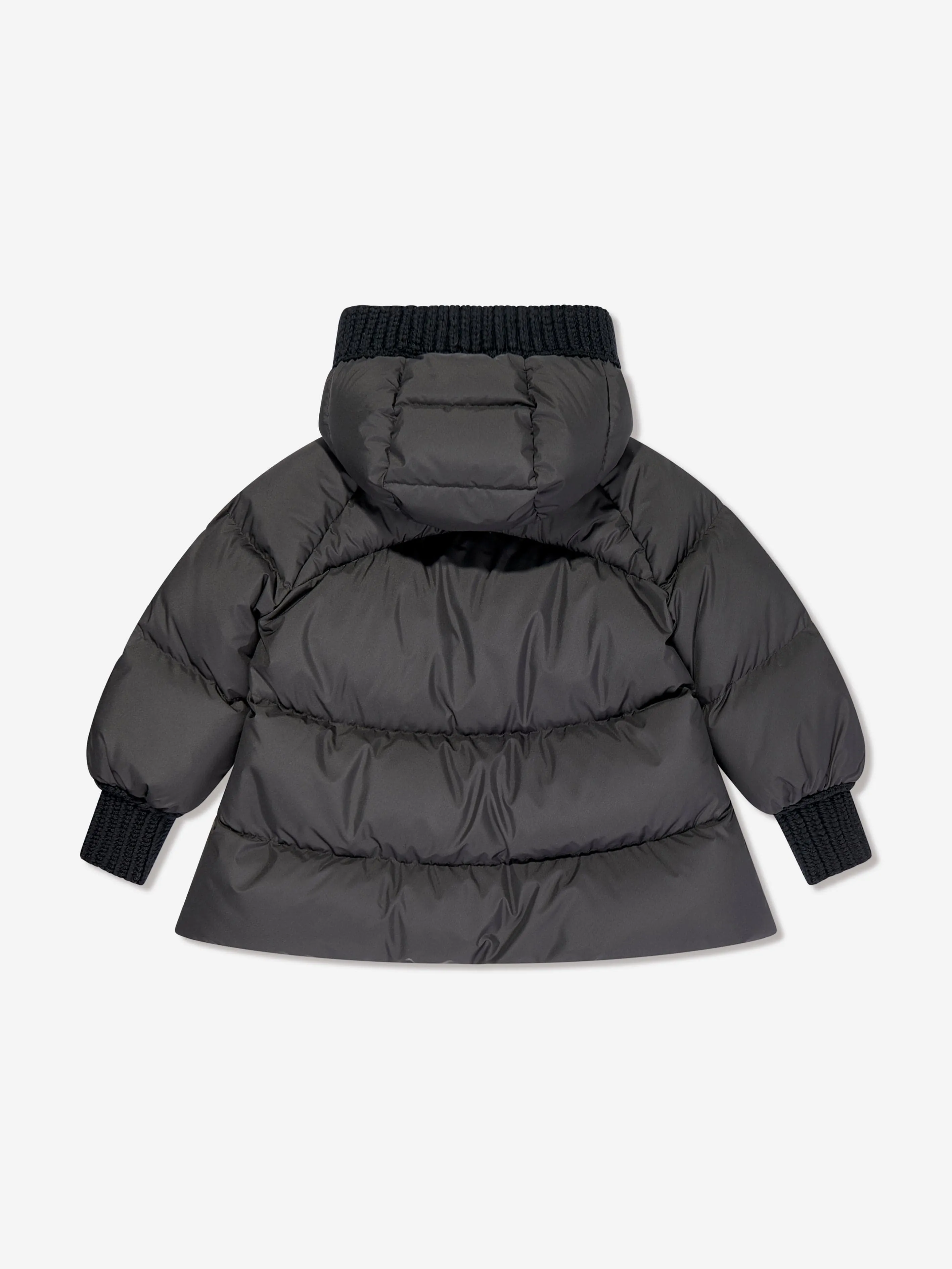 Moncler Enfant Mädchen Daunengefütterte Ronda Jacke in Schwarz