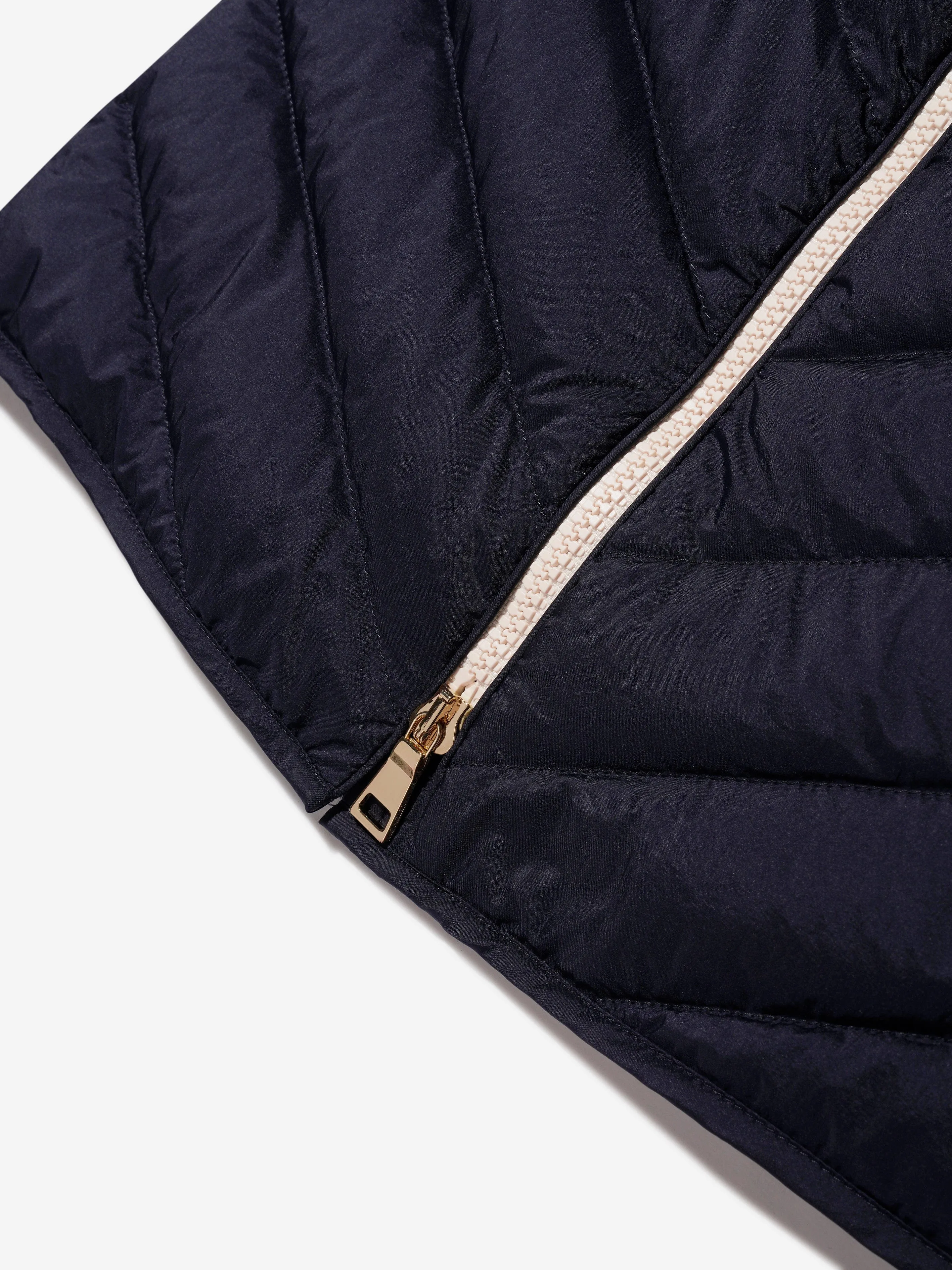 Moncler Enfant Mädchen Daunengefüttertes Venta Gilet in Marine