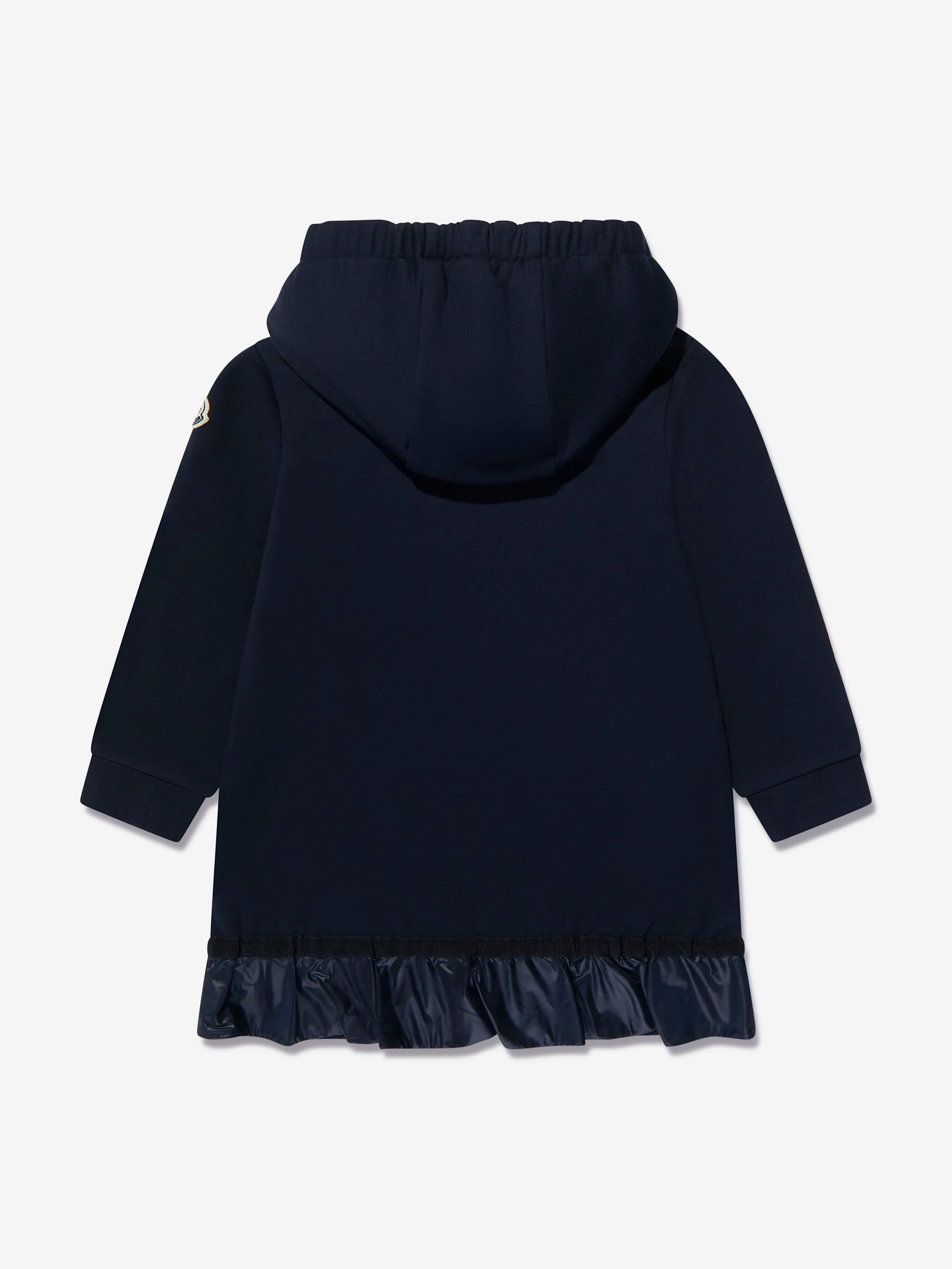 Moncler Enfant Mädchen Kapuzenpullover-Kleid in Marine