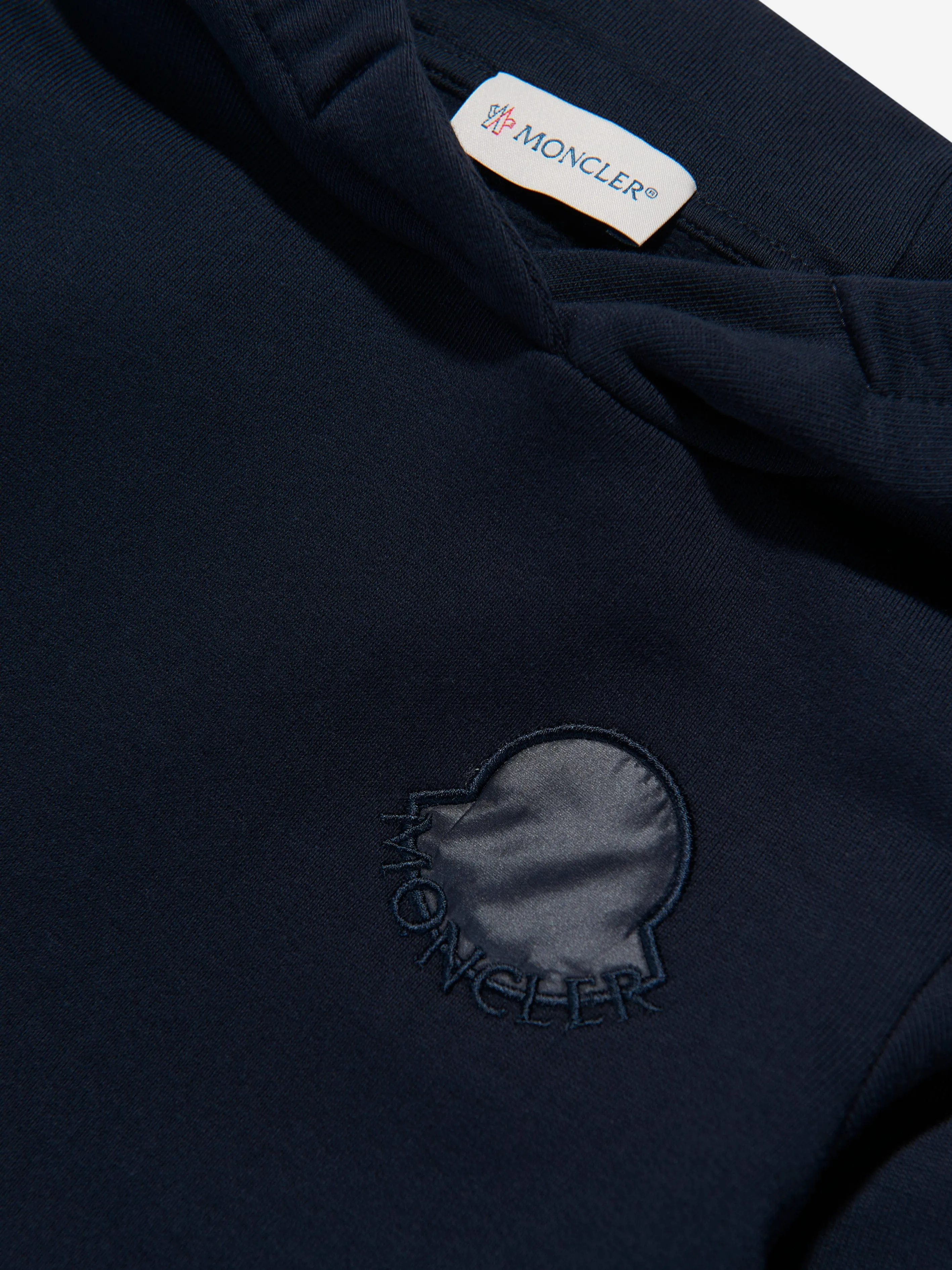 Moncler Enfant Mädchen Kapuzenpullover-Kleid in Marine