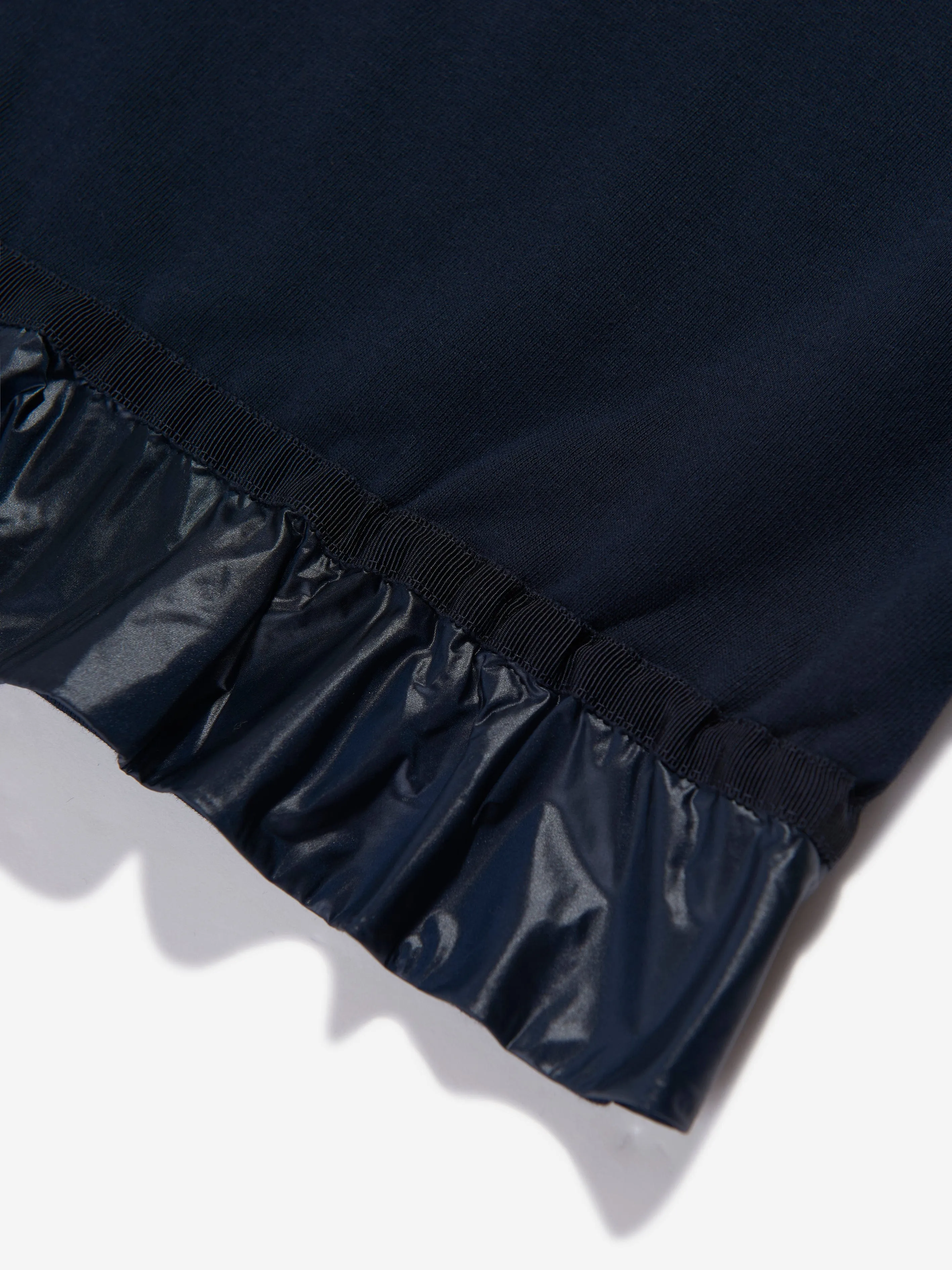 Moncler Enfant Mädchen Kapuzenpullover-Kleid in Marine