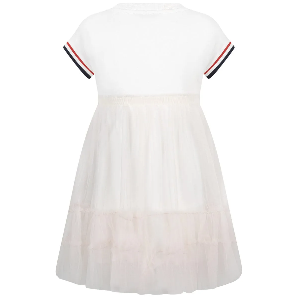 Moncler Enfant Mädchen Jersey & Tüll Kleid