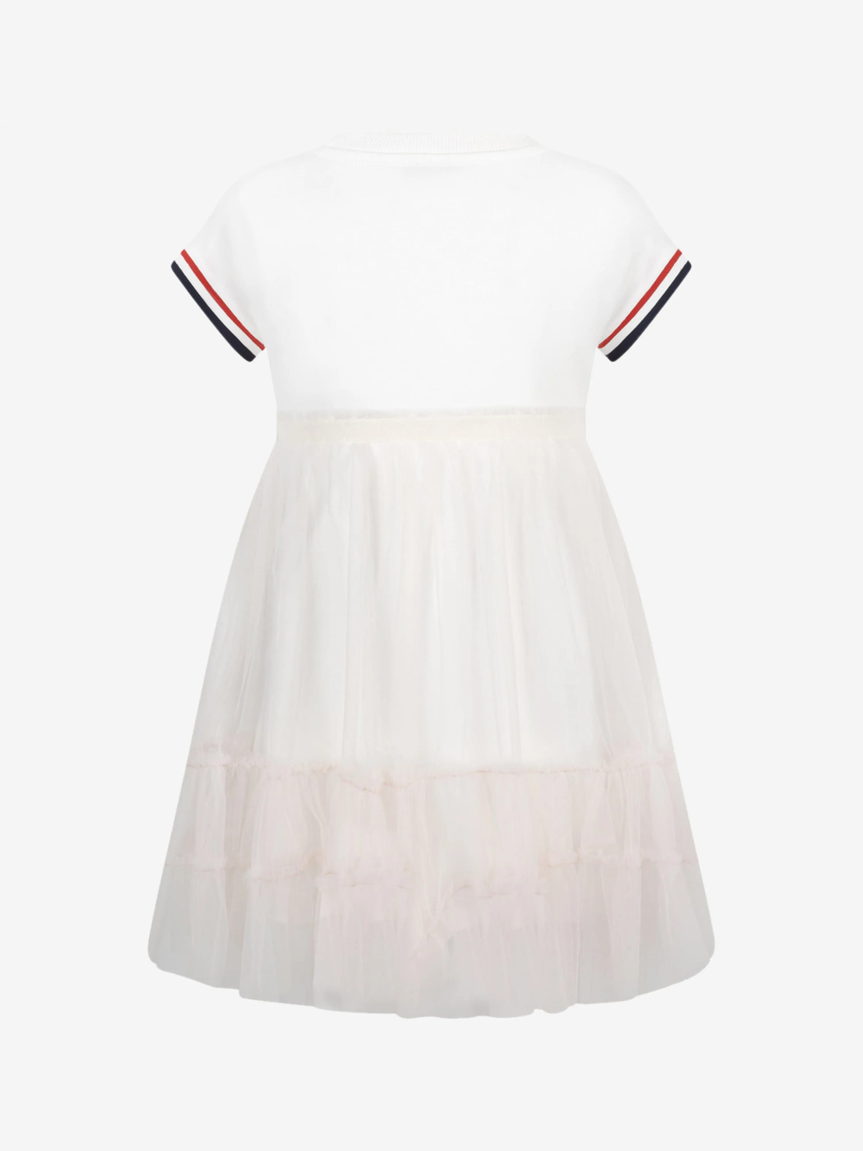 Moncler Enfant Mädchen Jersey & Tüll Kleid