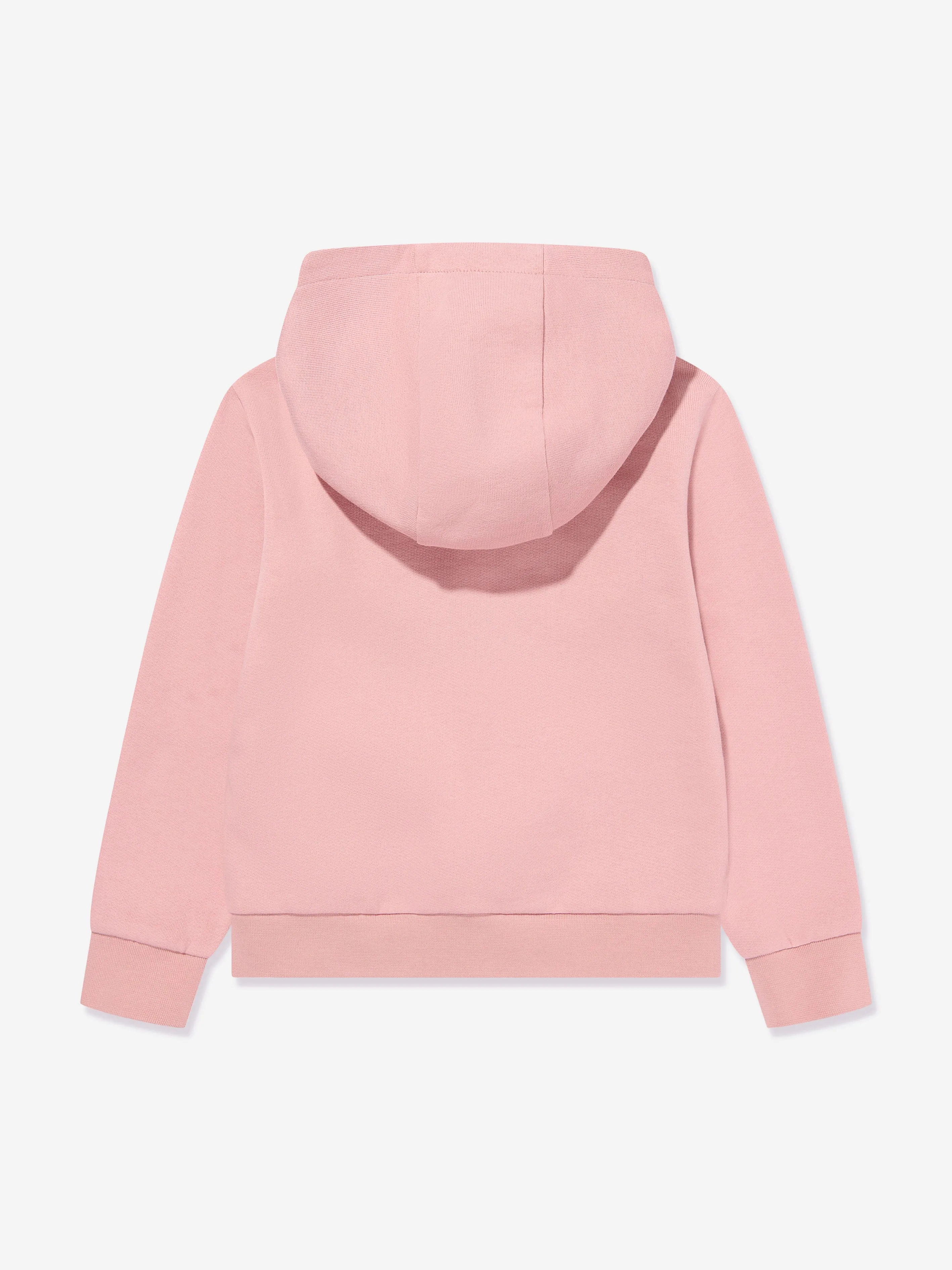Moncler Enfant Mädchen Logo Hoodie in Rosa