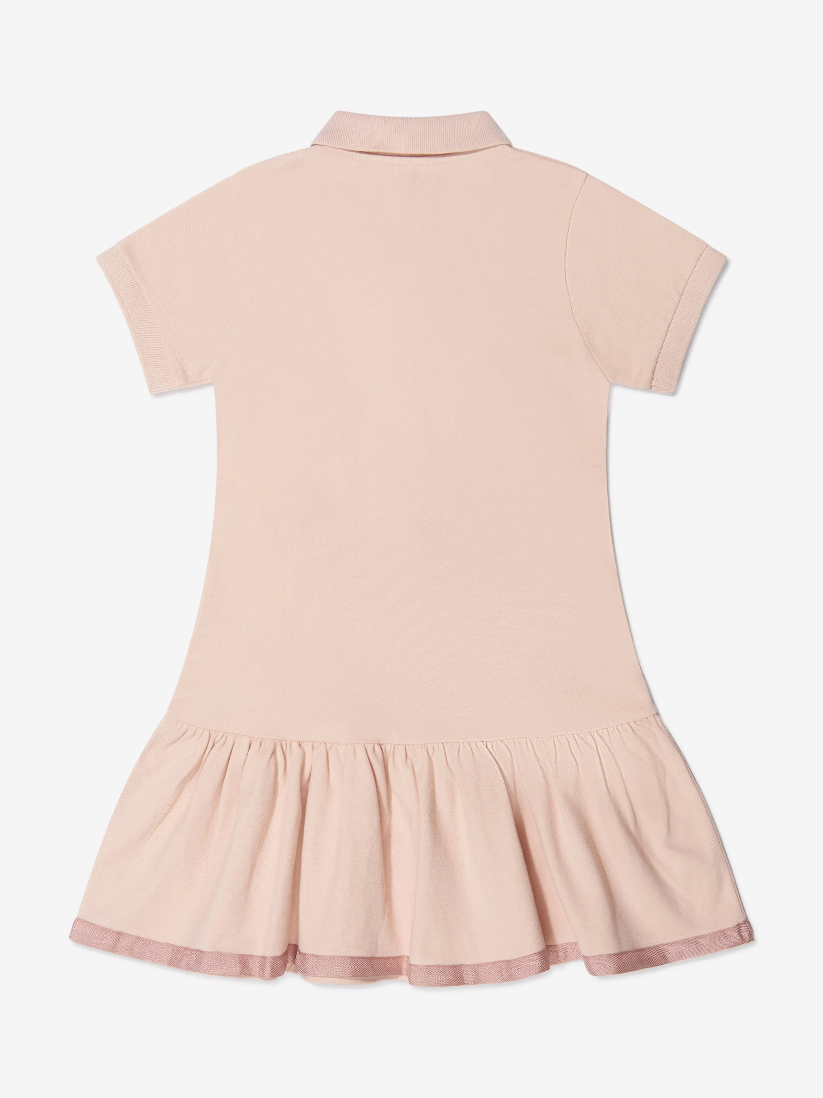 Moncler Enfant Mädchen Pique Polo Kleid
