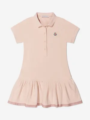 Moncler Enfant Mädchen Pique Polo Kleid