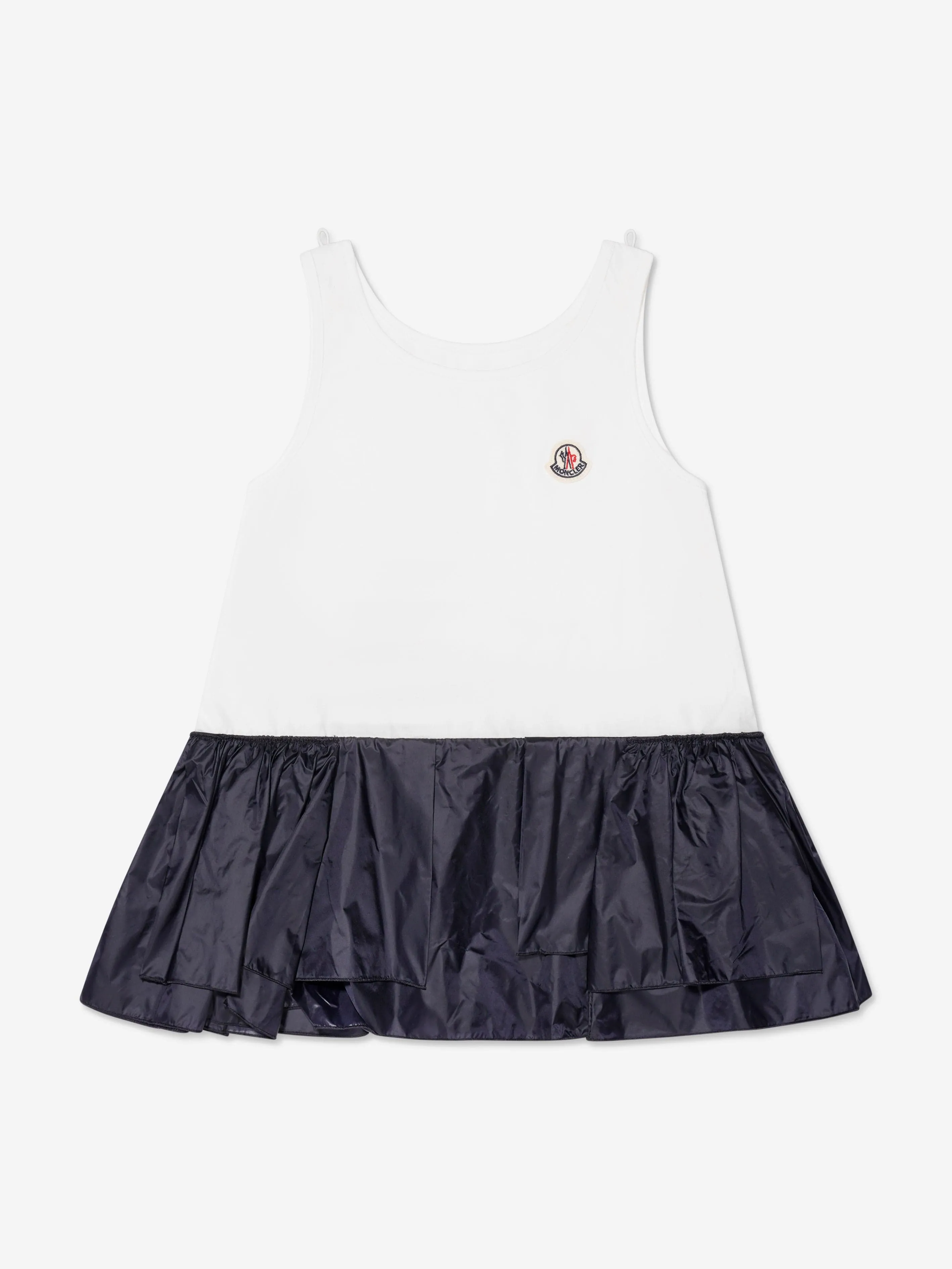 Moncler Enfant Mädchen Kleid mit Tasche in Marine