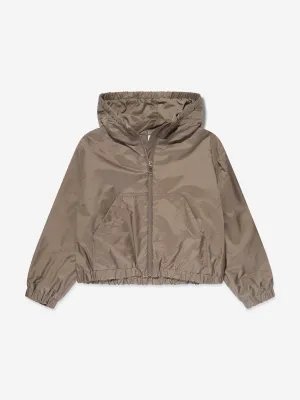 Moncler Enfant Mädchen Prag Jacke in Braun