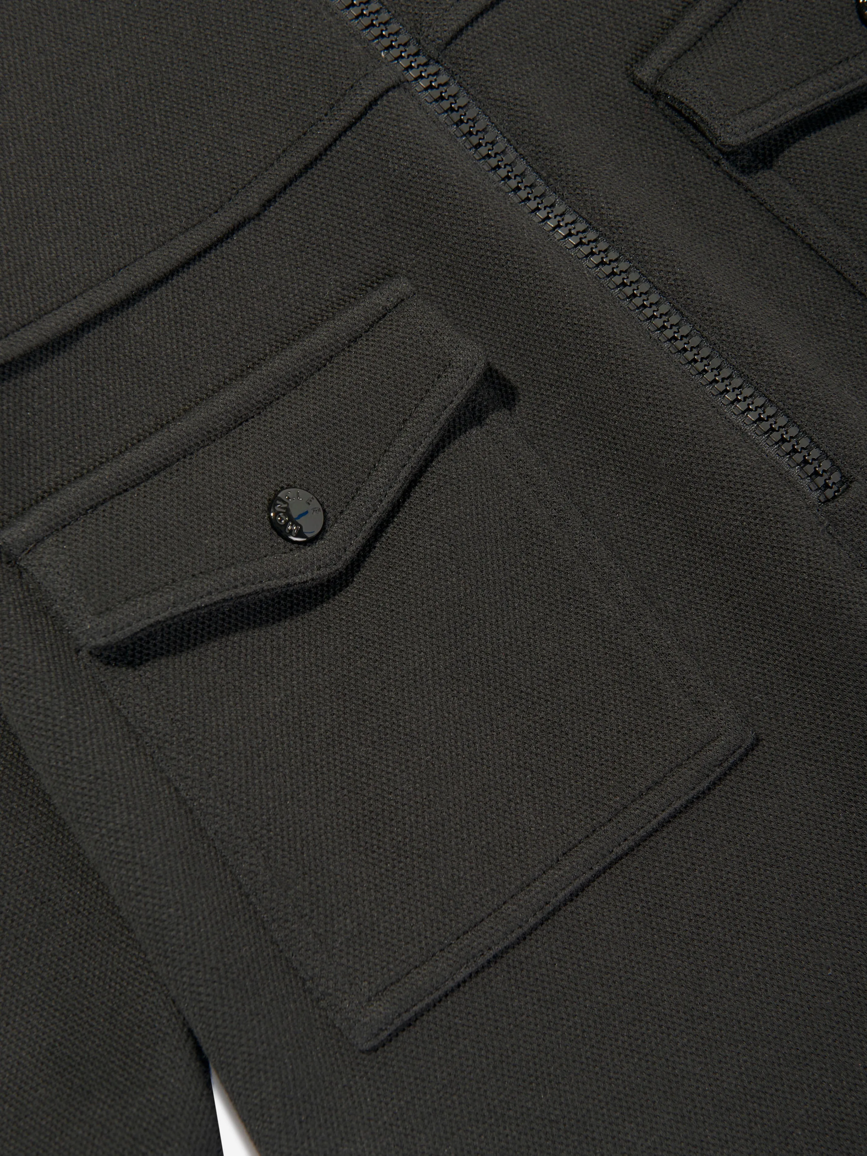 Moncler Enfant Mädchen Reißverschlusskleid in Schwarz