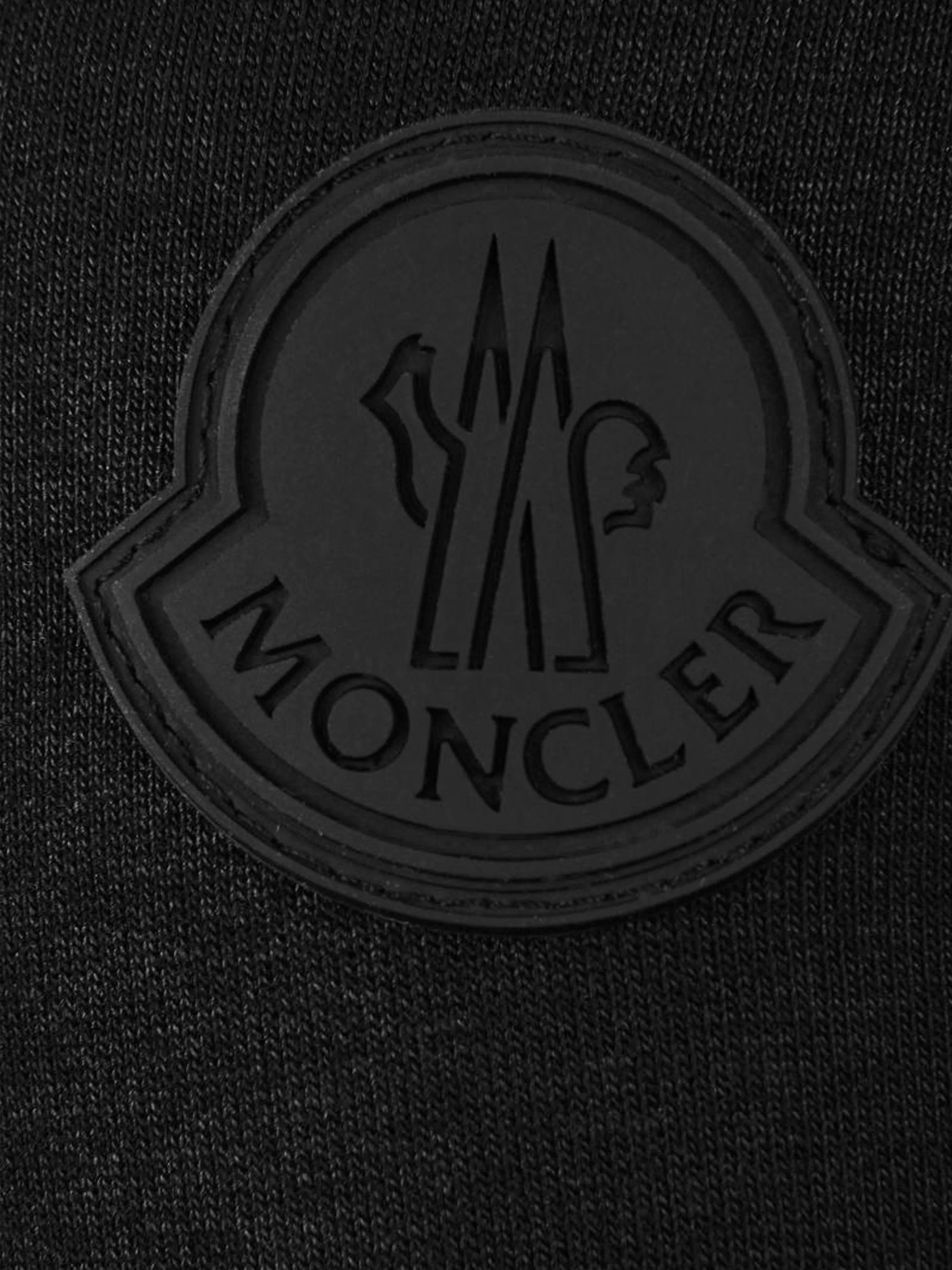 Moncler Girls Baumwollkapuzenkleid