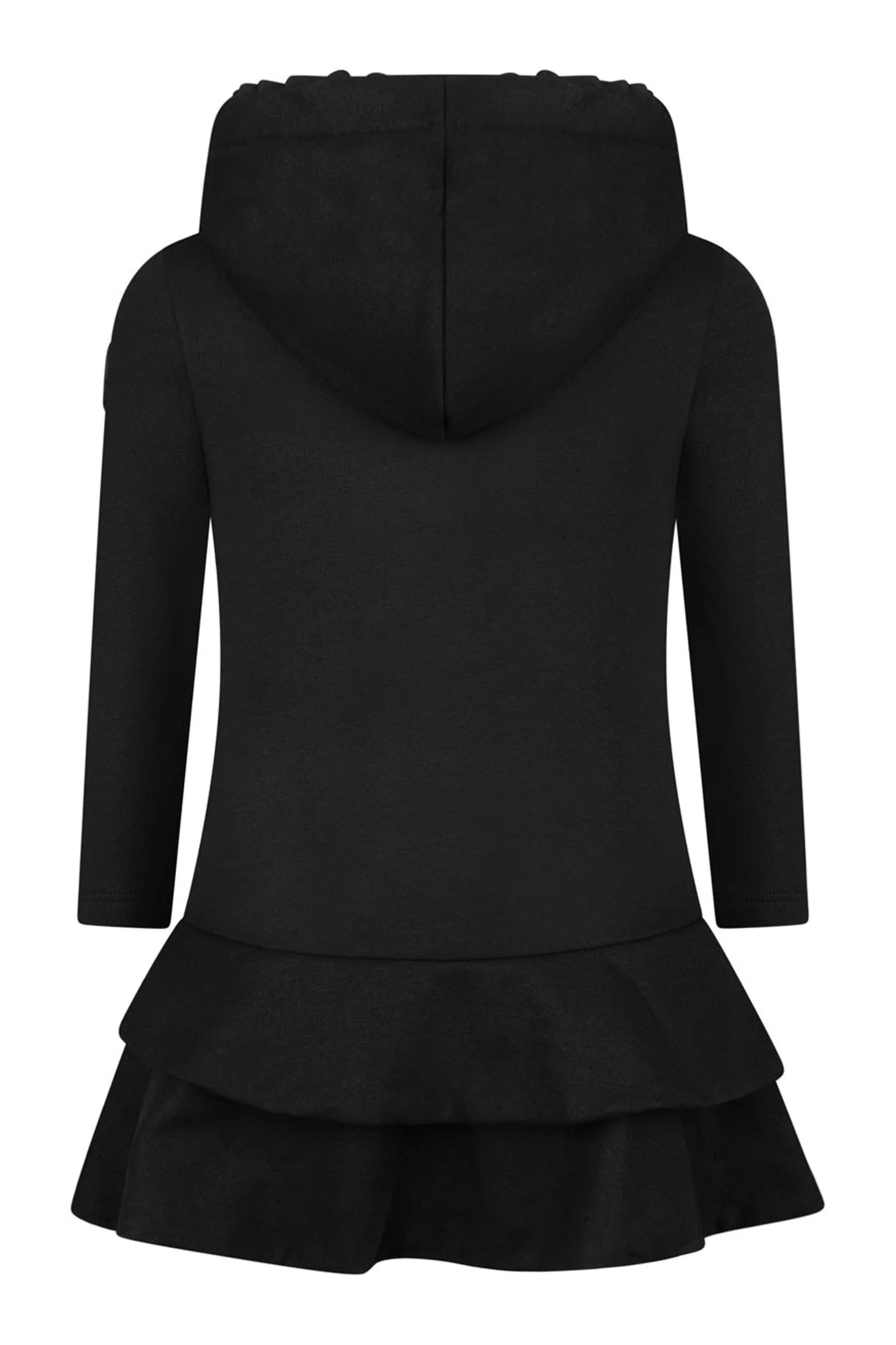 Moncler Girls Baumwollkapuzenkleid
