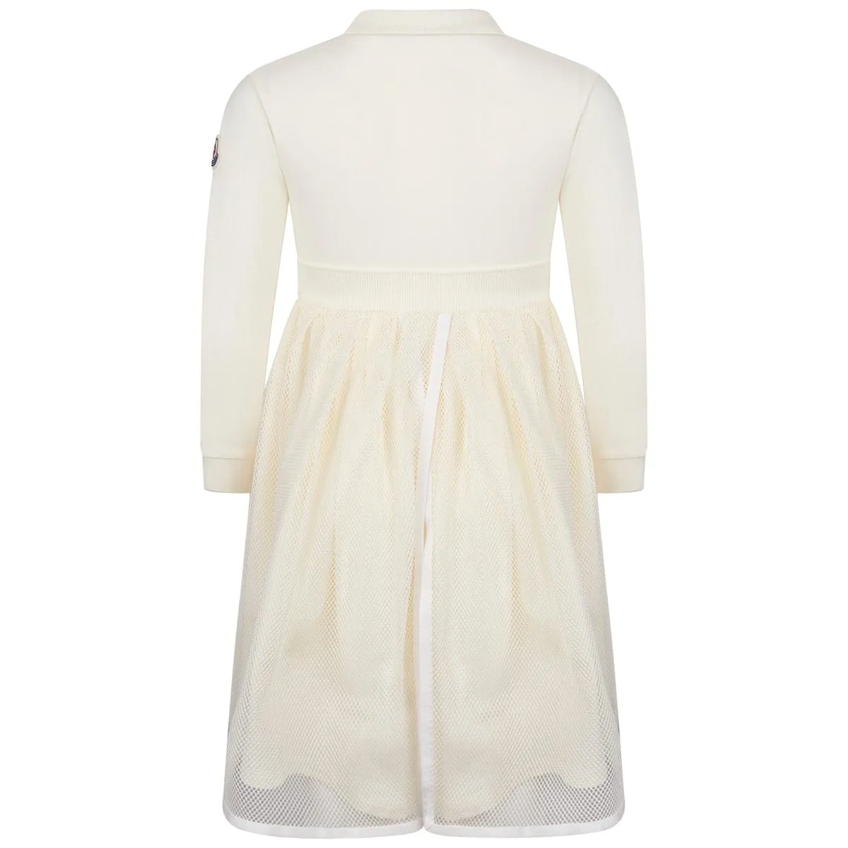 Moncler Girls Baumwoll-Jersey-Kleid