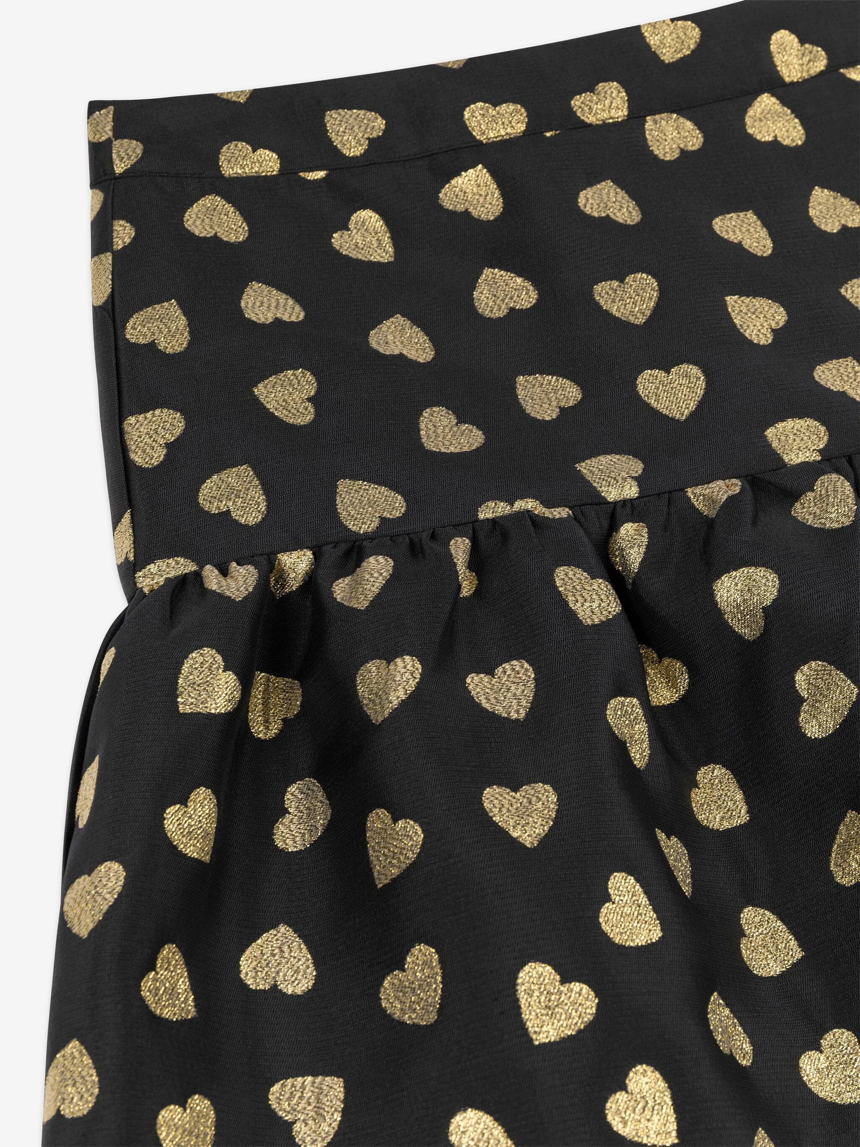 Moschino Mädchen Herzen Rock in Schwarz