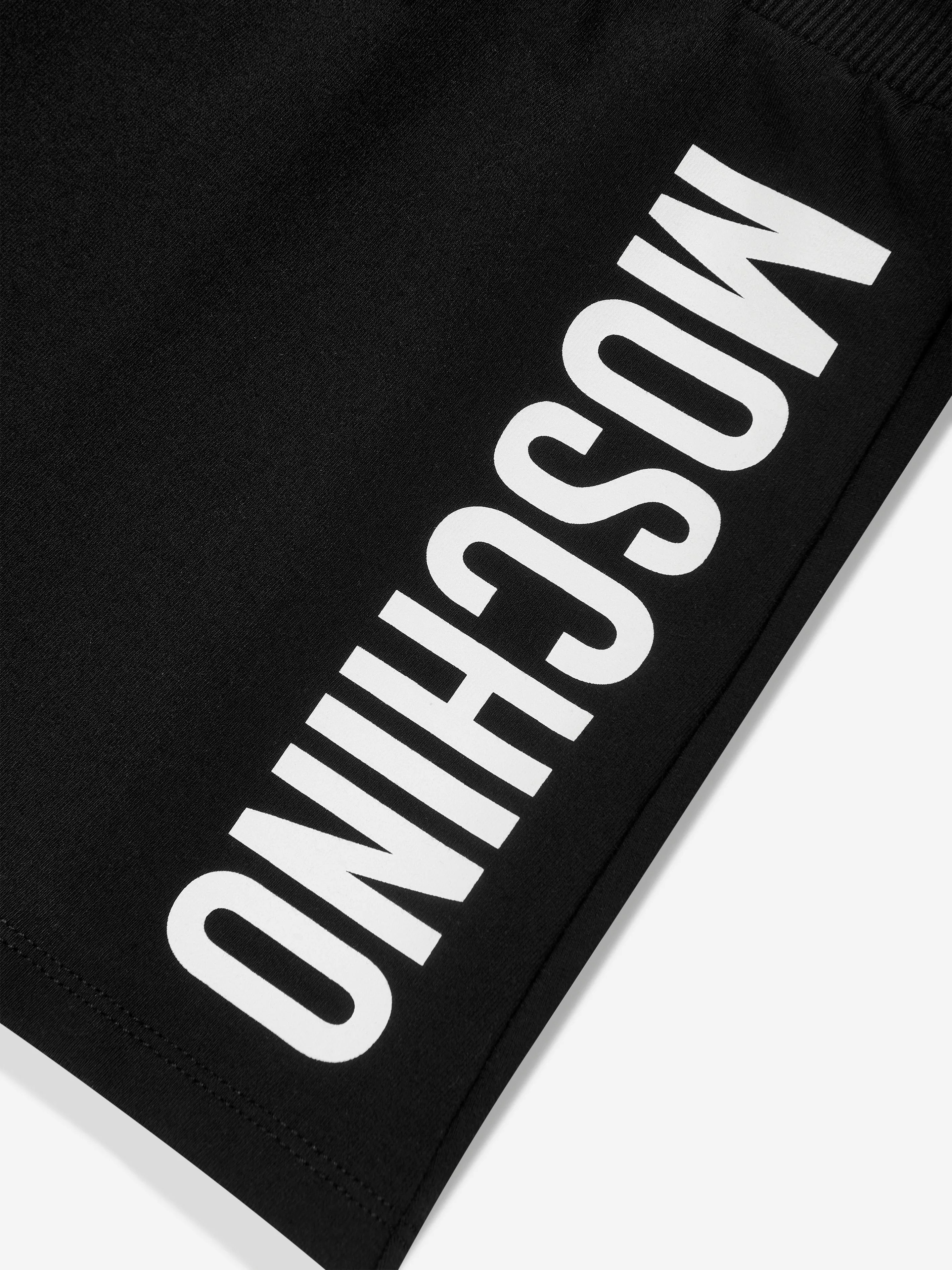 Moschino Mädchen Jersey Logo Rock in Schwarz