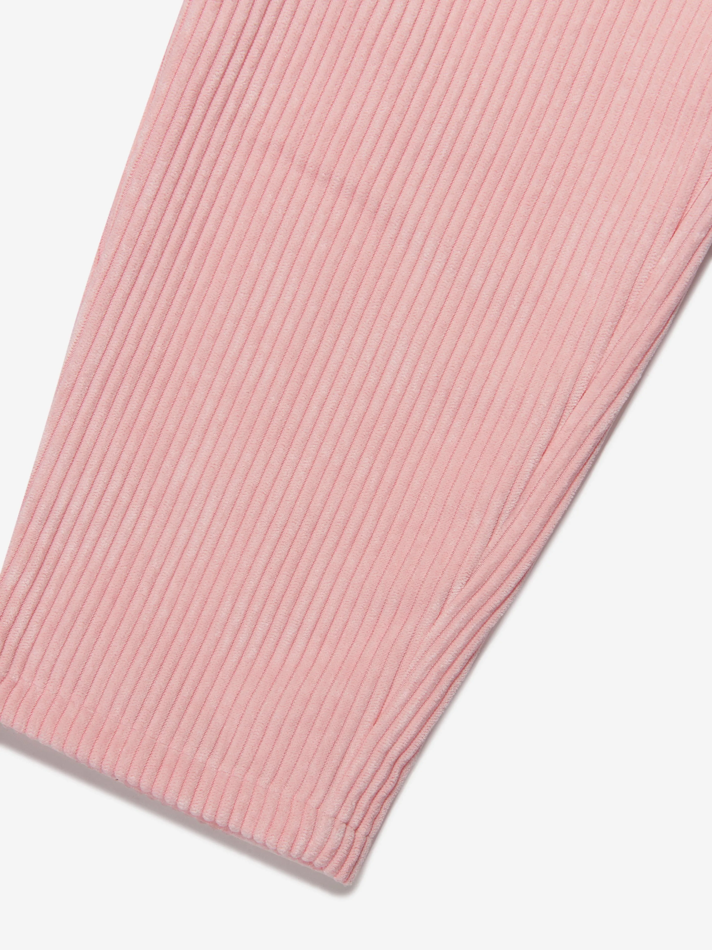 Moschino Girls Logo-Hosentasche Hose in Rosa