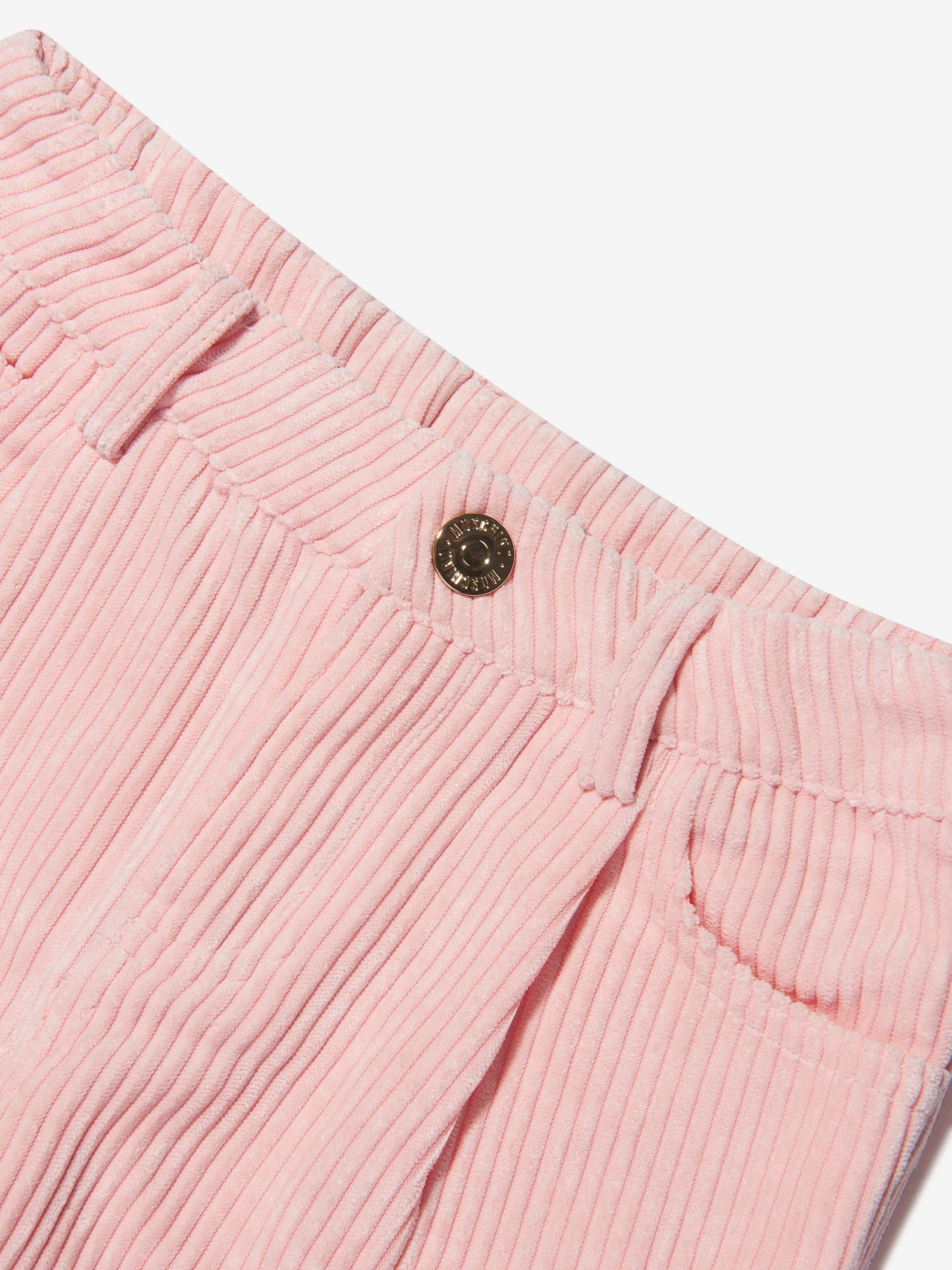 Moschino Girls Logo-Hosentasche Hose in Rosa