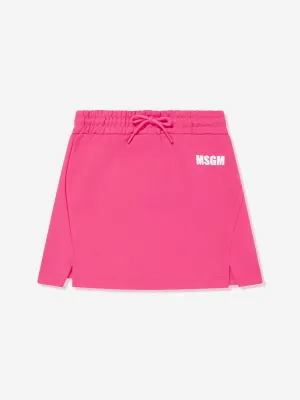 MSGM Mädchen Fleece-Rock in Rosa