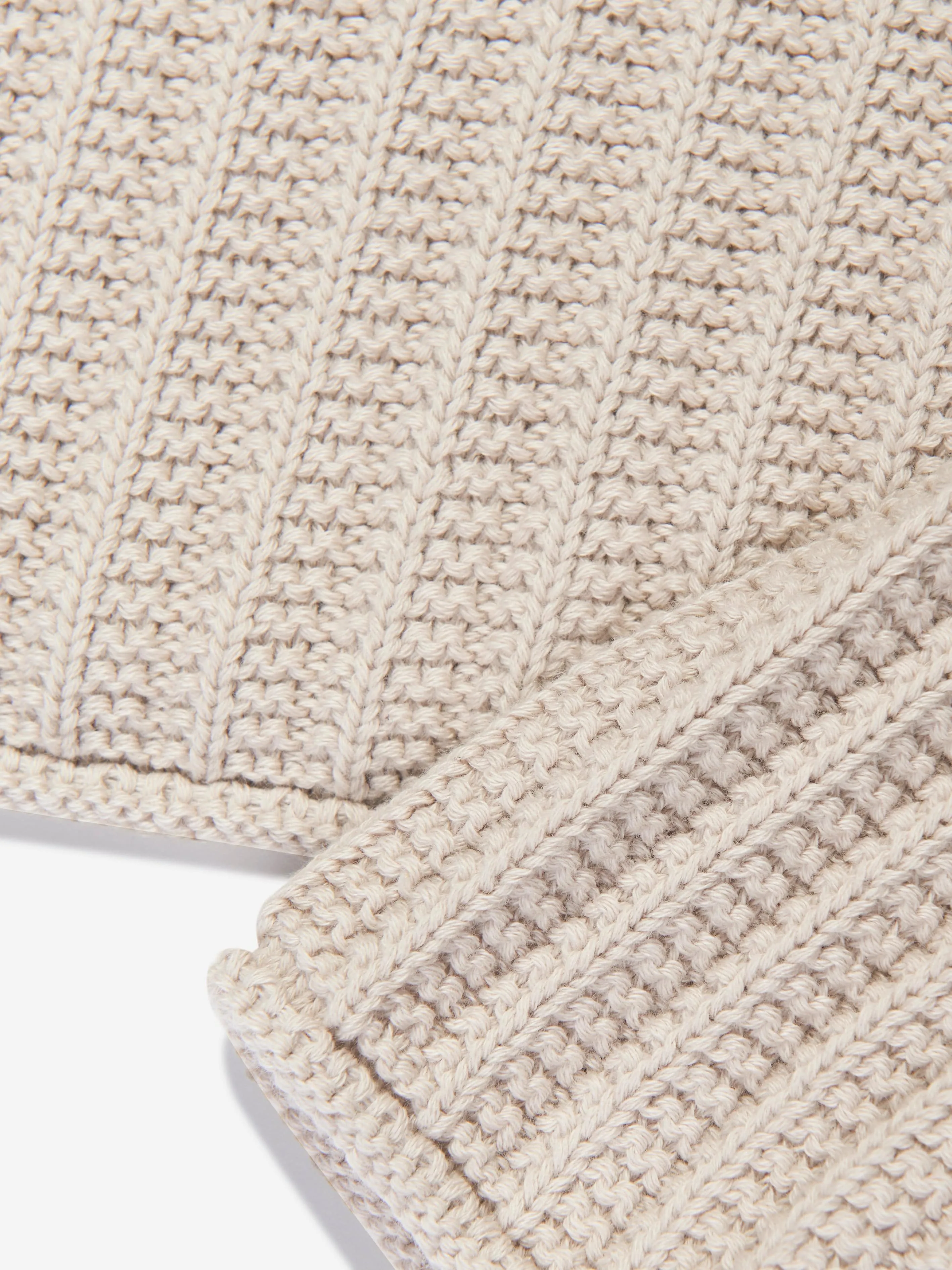 MSGM Mädchen Strickpullover in Beige