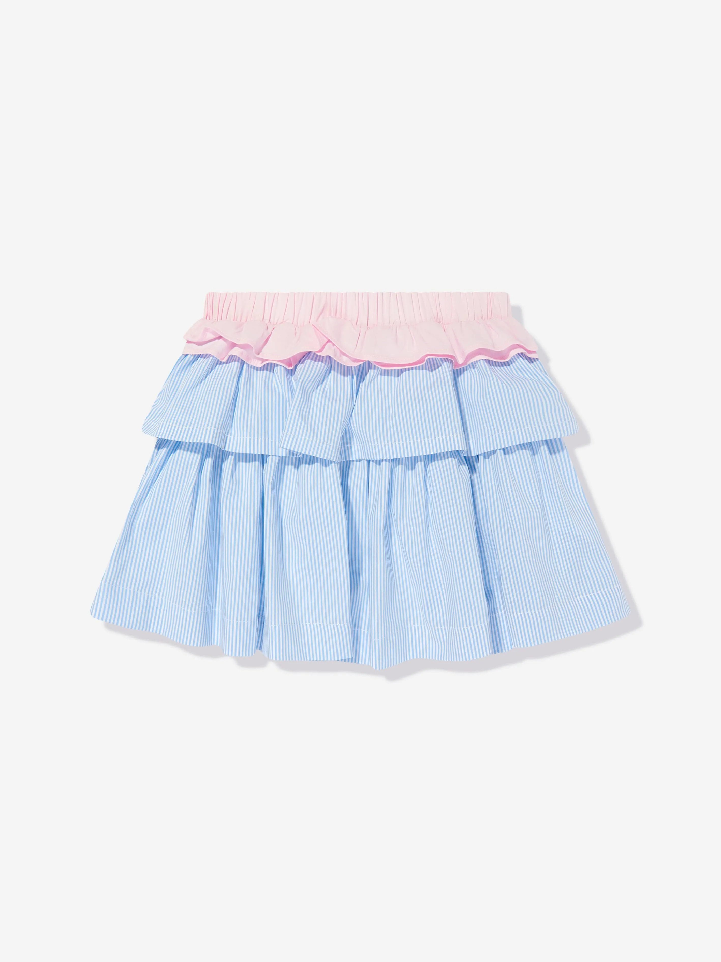 MSGM Mädchen Popelinrock in Blau