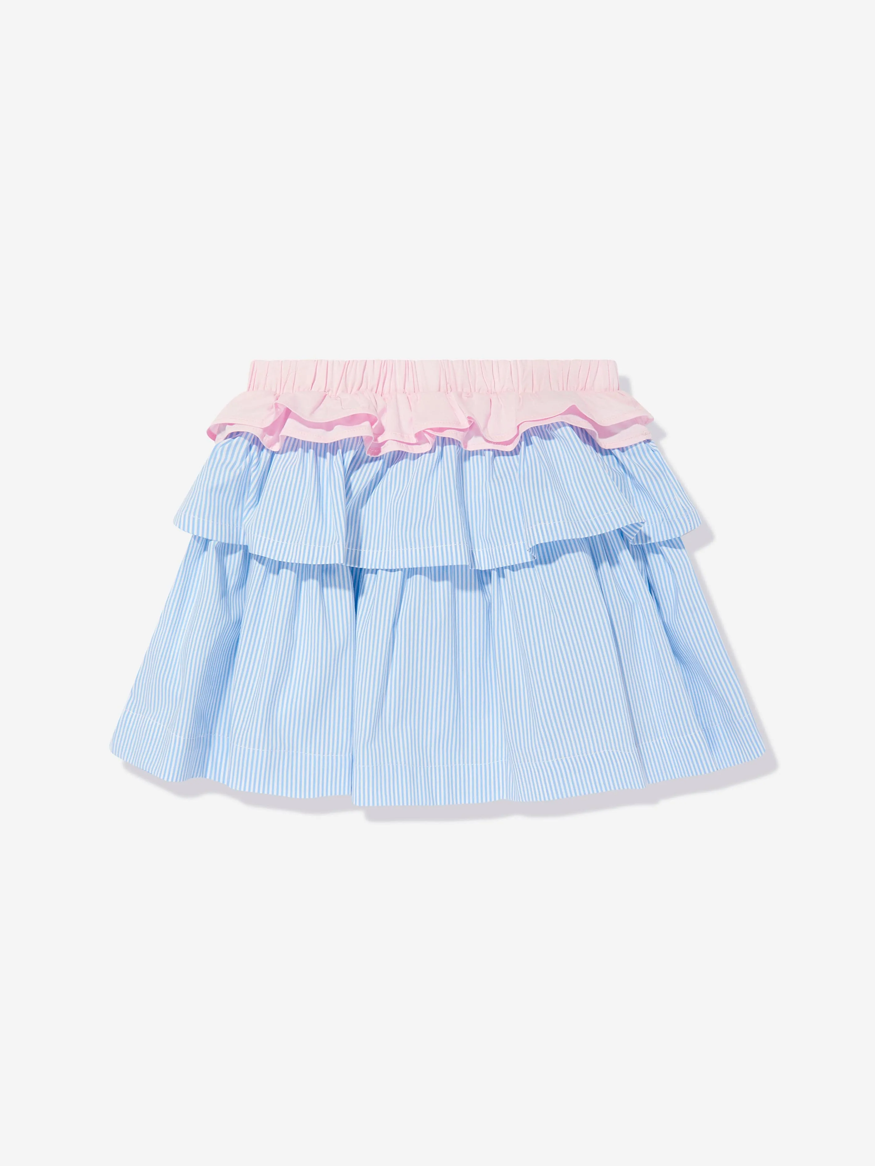 MSGM Mädchen Popelinrock in Blau