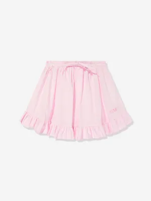 MSGM Mädchen Popelinrock in Rosa