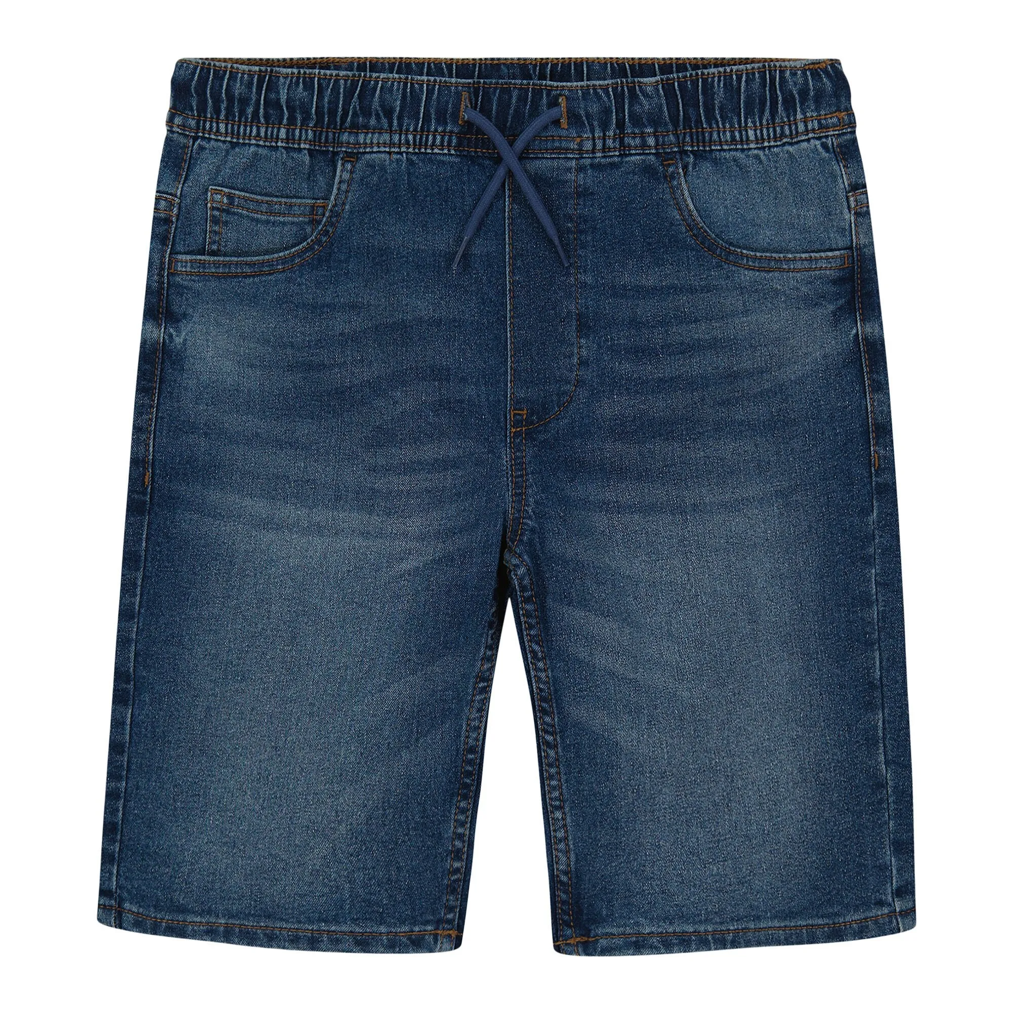 Nautica Jungen-Zieh-Denim-Shorts Horizontblau Nautica