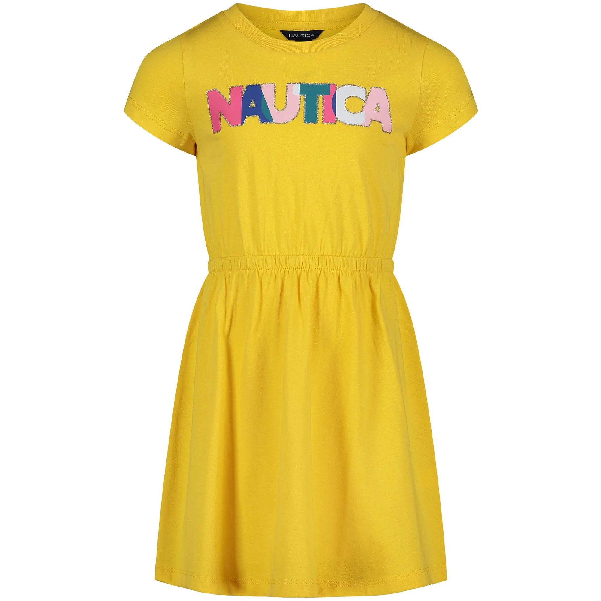Nautica Mädchen Regenbogenkleid (7-16) Neon Gelb Nautica