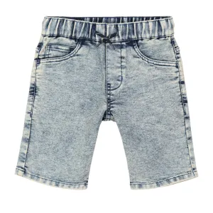 Nautica Denim-Ziehshorts für kleine Jungen in Sturmblau gewaschen Nautica