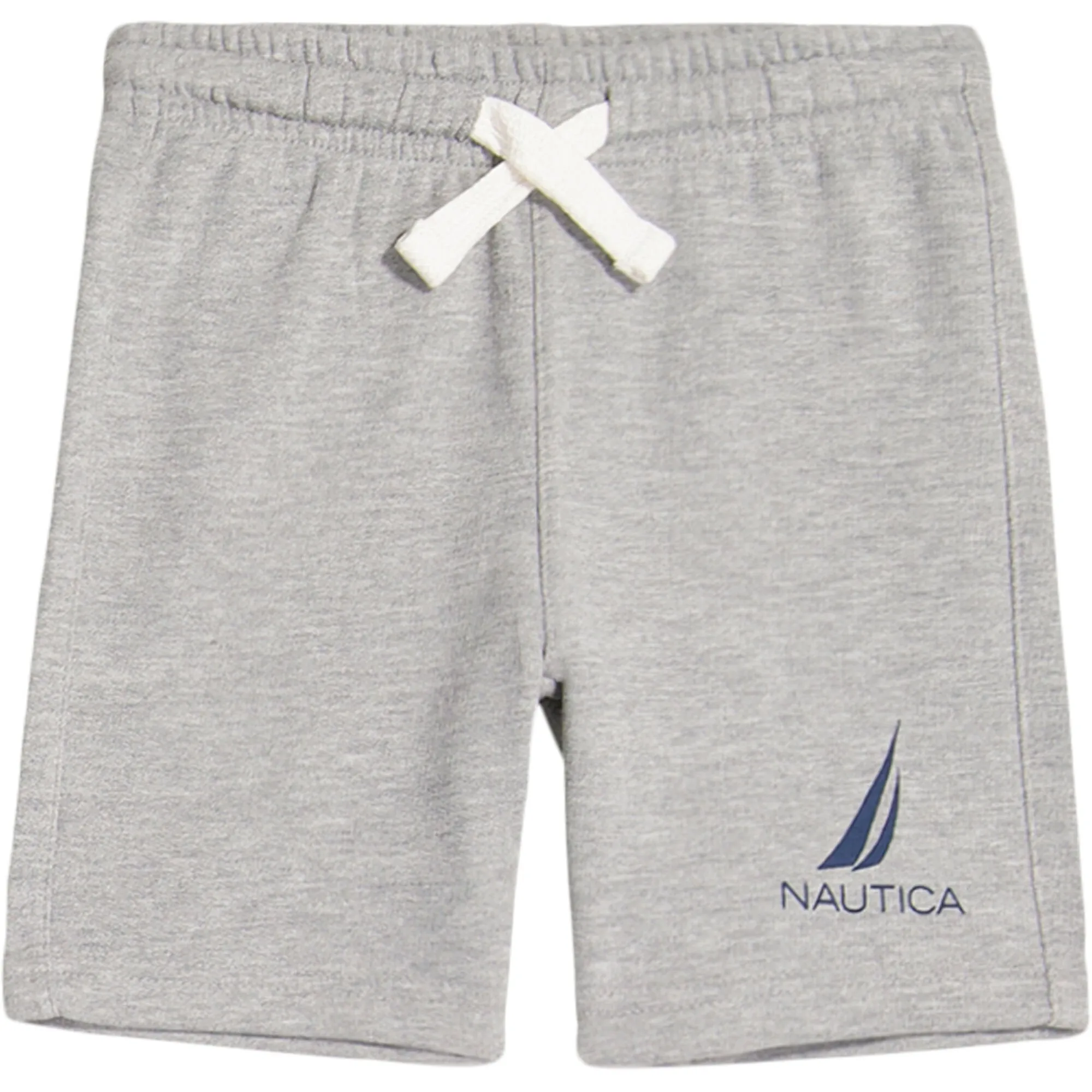 Nautica Little Boys’ Einfarbige Strickkurz Hose Grau Meliert Nautica