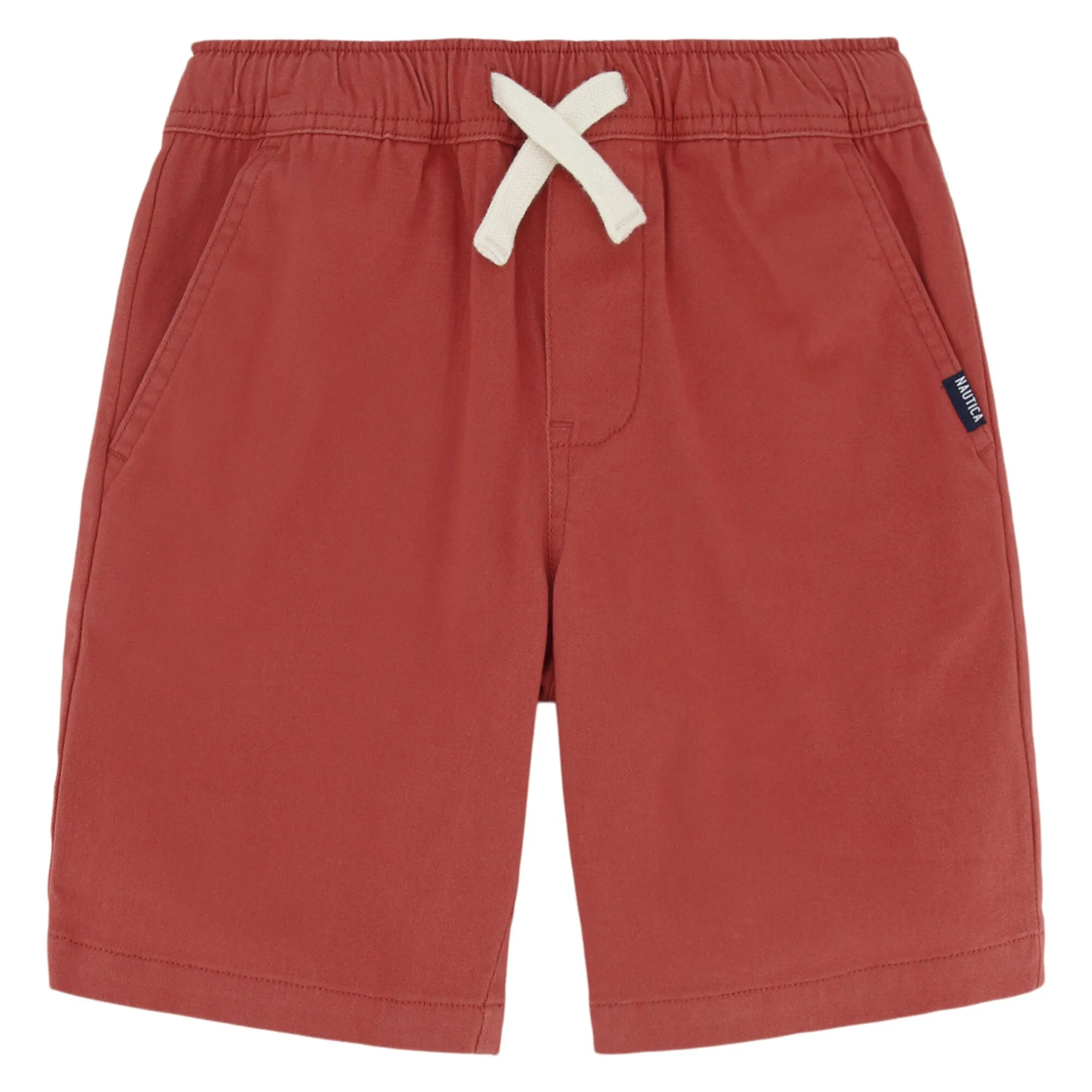 Nautica Little Boys' Einfarbige Pull-On Shorts Pink Clay Nautica