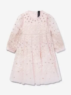 Needle & Thread Mädchen Beatrice Kleid in Rosa