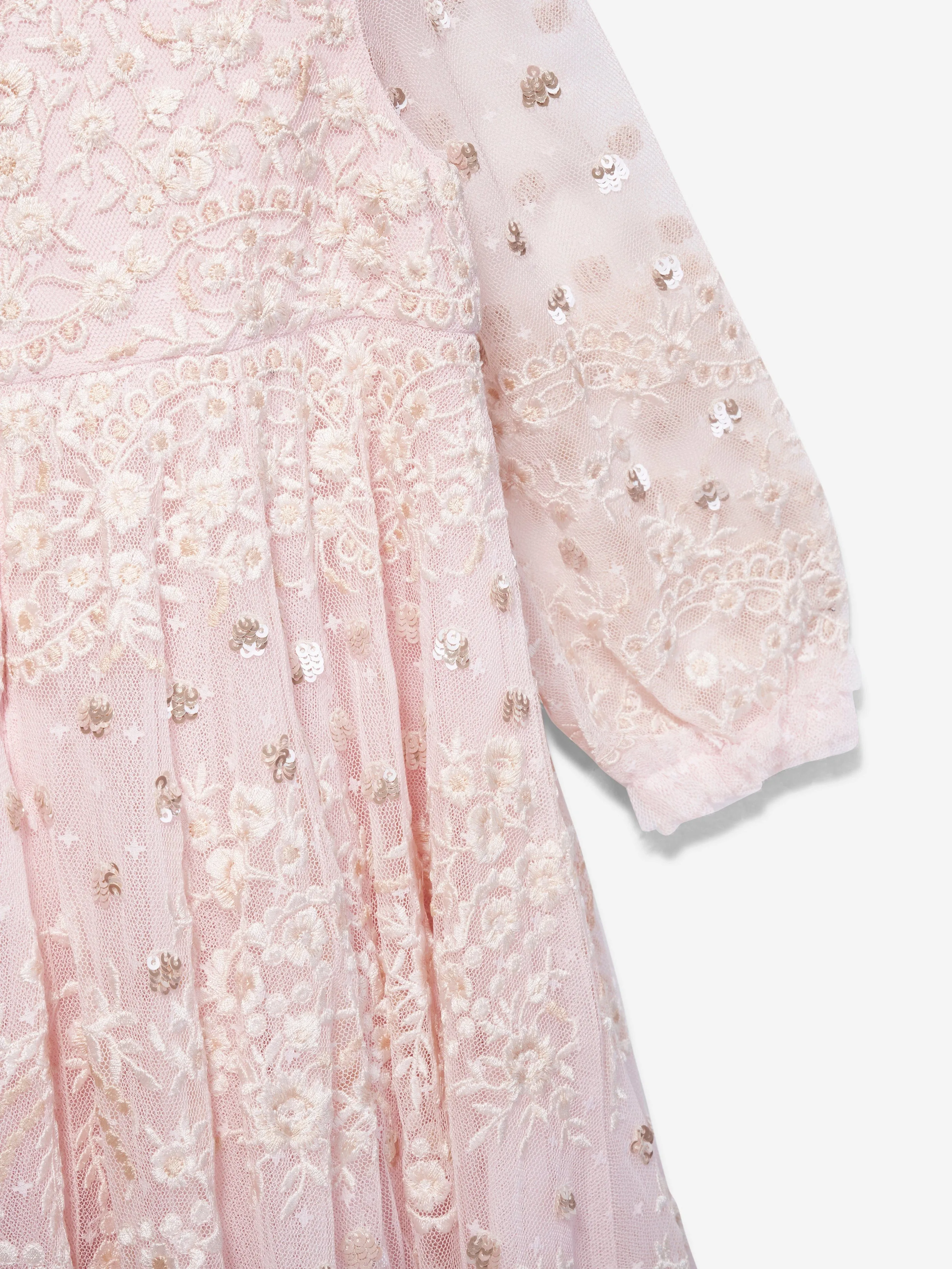 Needle & Thread Mädchen Beatrice Kleid in Rosa