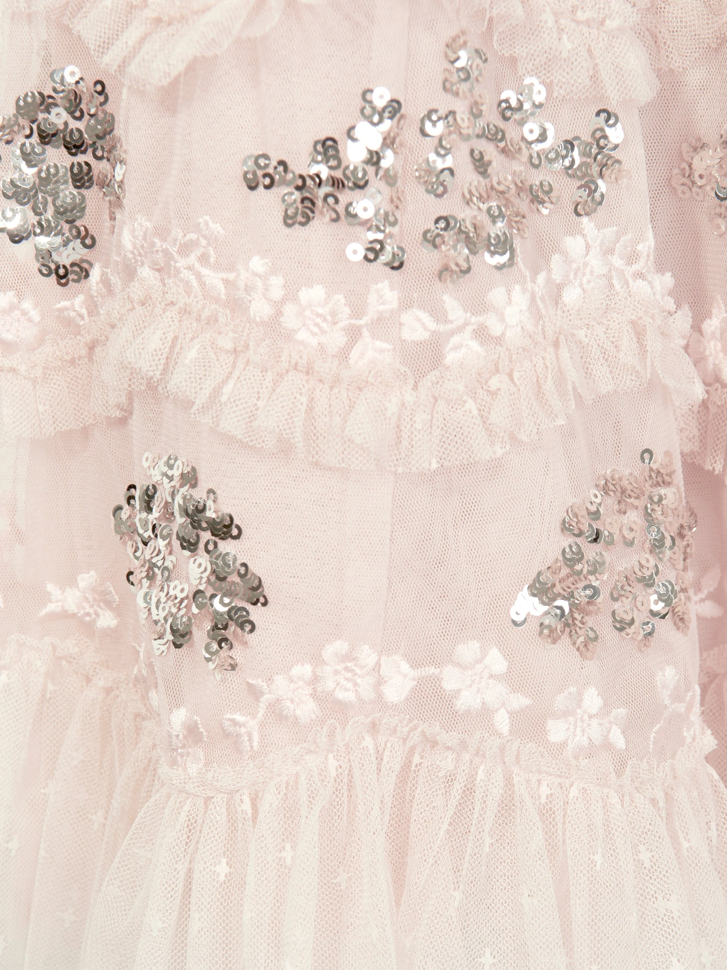 Needle & Thread Mädchen Gischt-Blumenkleid in Rosa