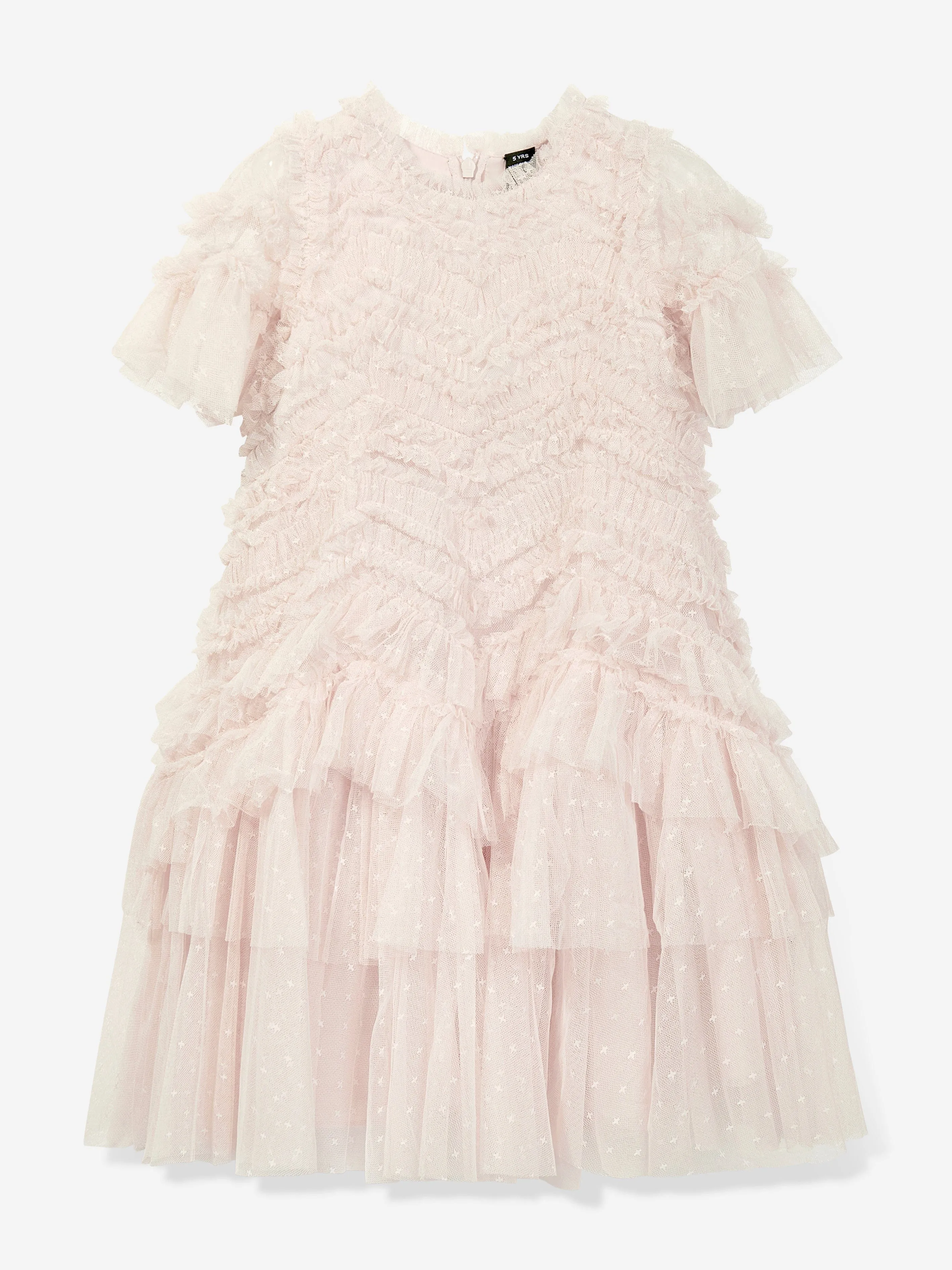 Needle & Thread Mädchen Elia Tüllkleid in Rosa