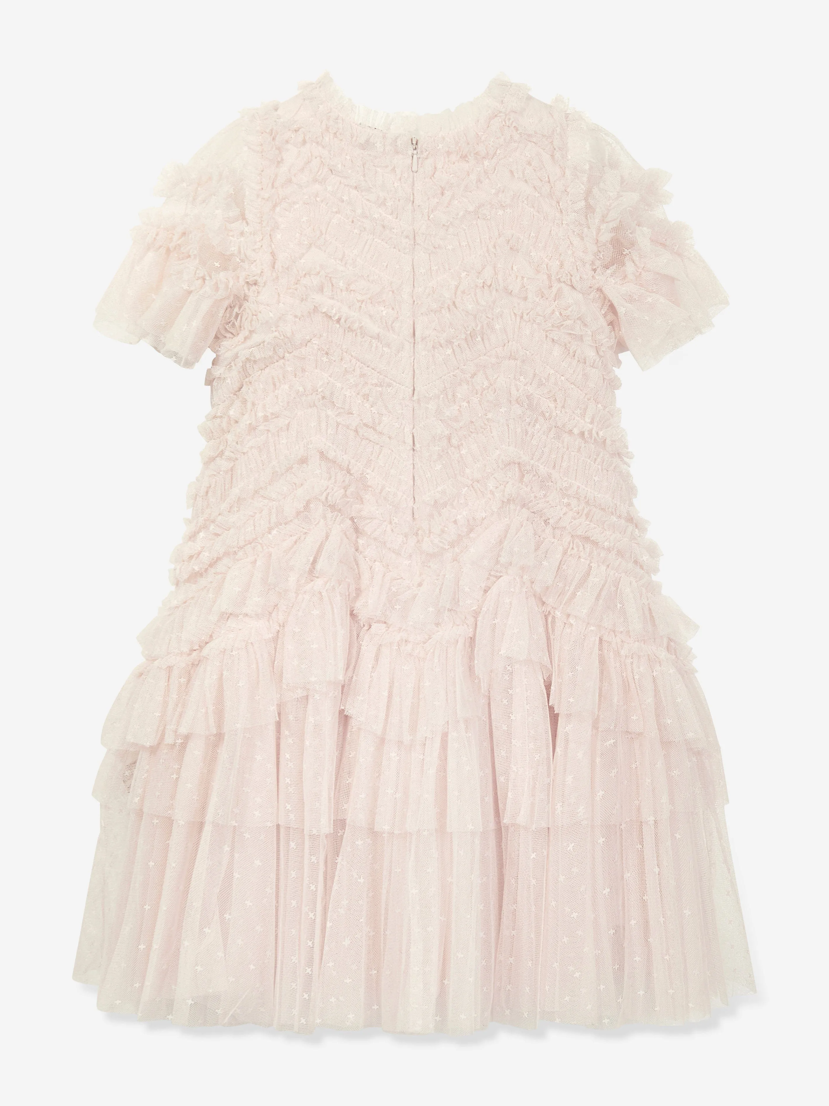 Needle & Thread Mädchen Elia Tüllkleid in Rosa