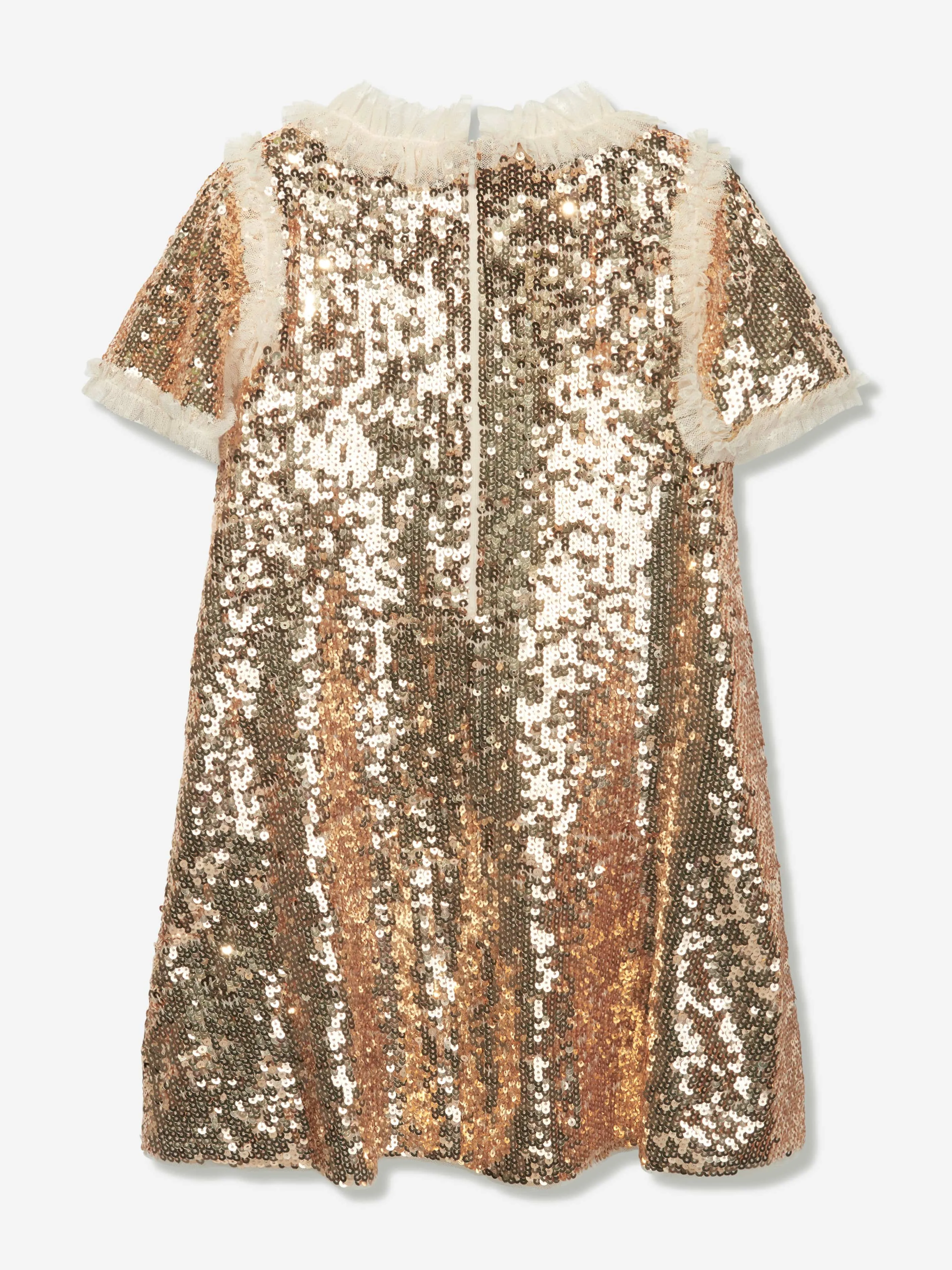 Needle & Thread Mädchen Matilda Kleid in Gold