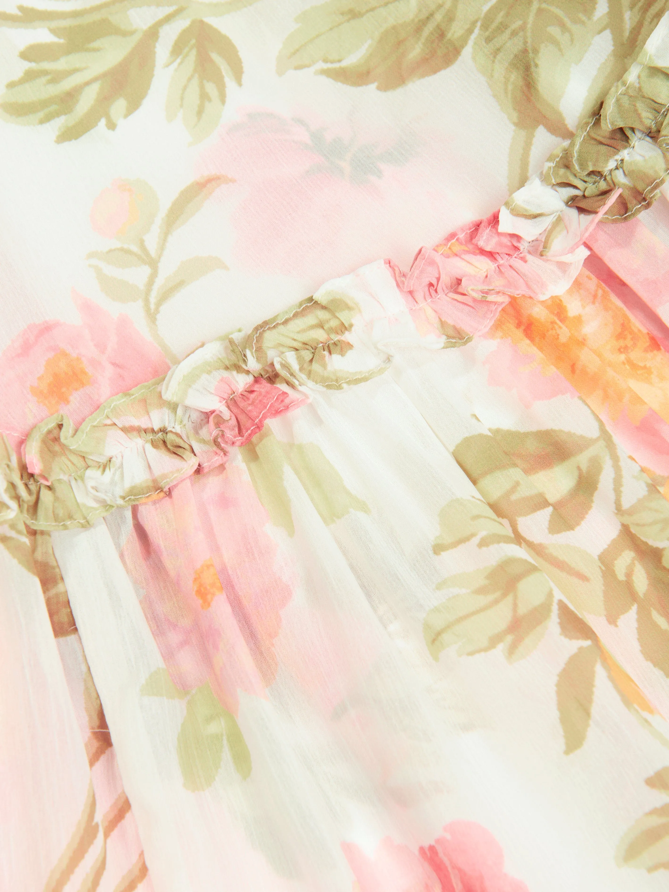 Needle & Thread Mädchen Pfingstrose Versprechen Chiffon Kleid in Mehrfarbig