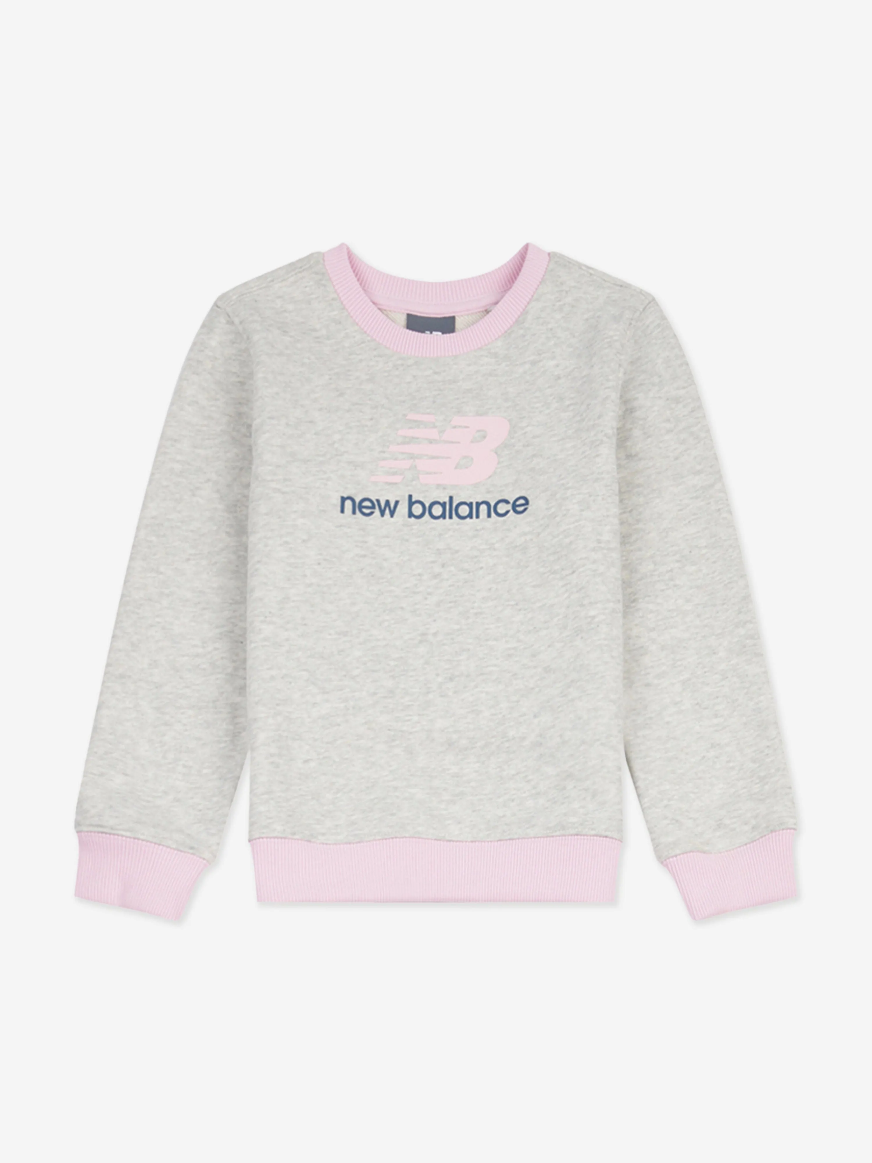 New Balance Mädchen Logo Tracksuit in Grau
